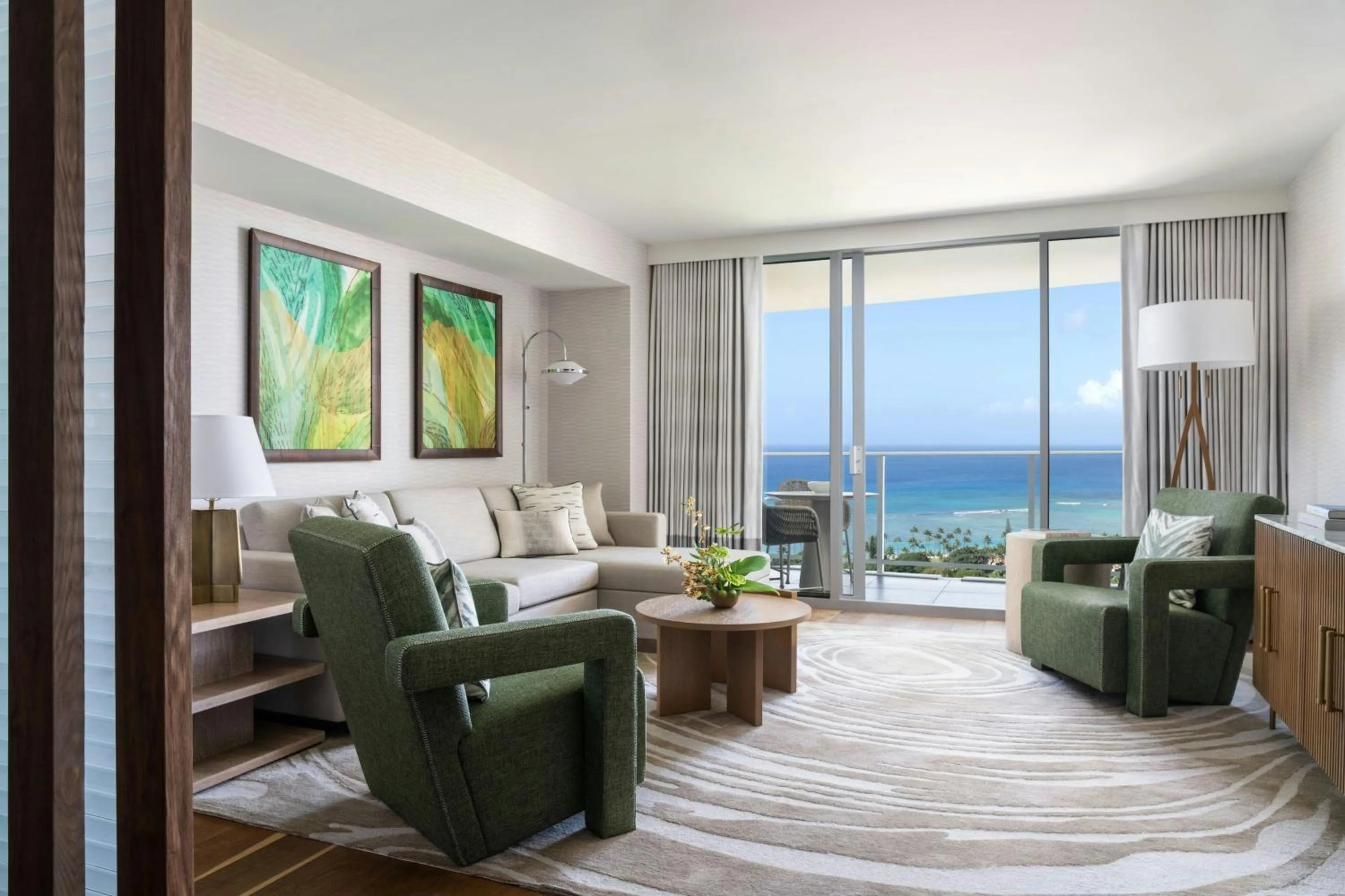 Photo of the whole room in The Ritz-Carlton Residences, Waikiki Beach Hotel