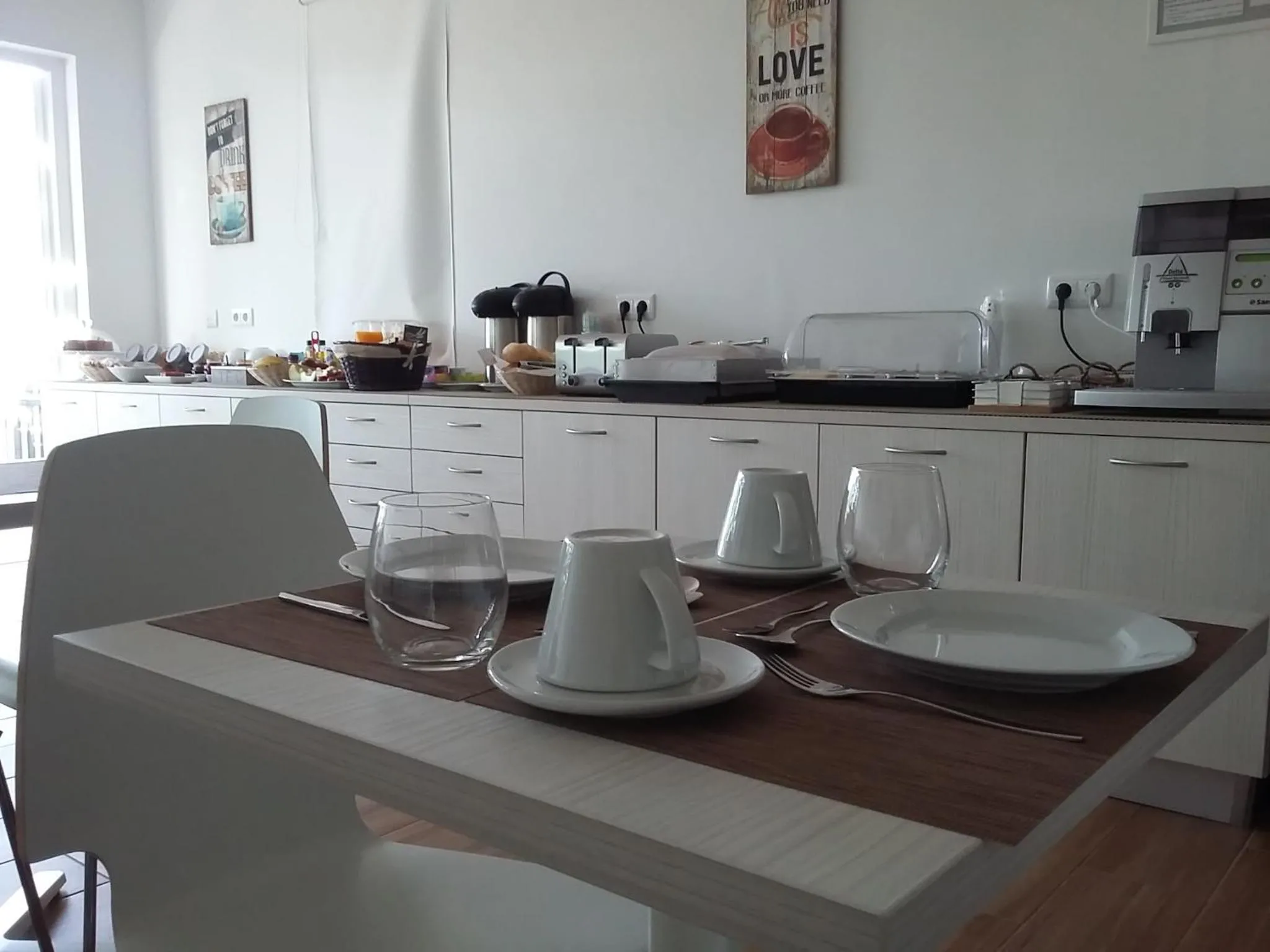 Continental breakfast in Tavira Monte