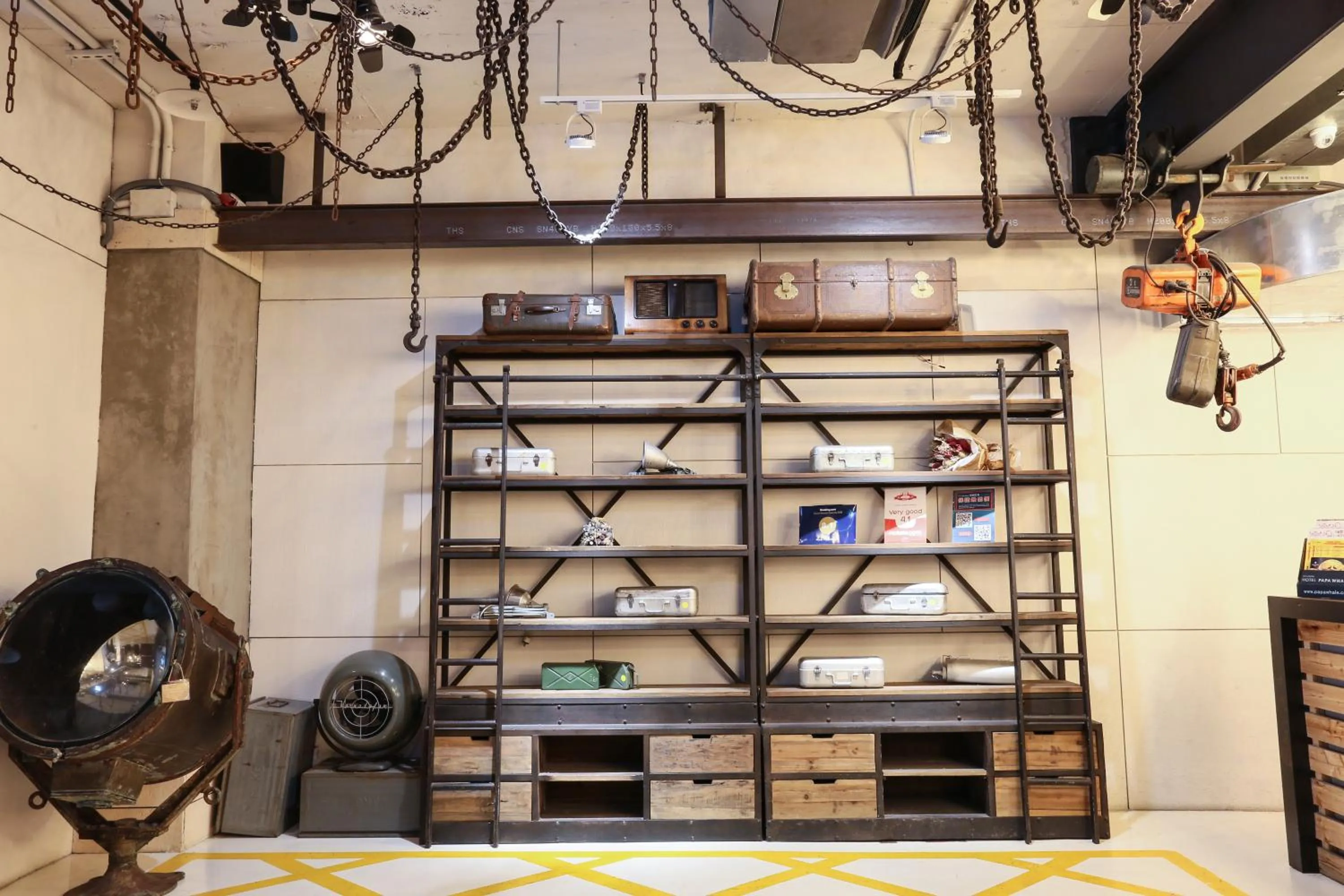 Decorative detail in Hotel PaPa Whale