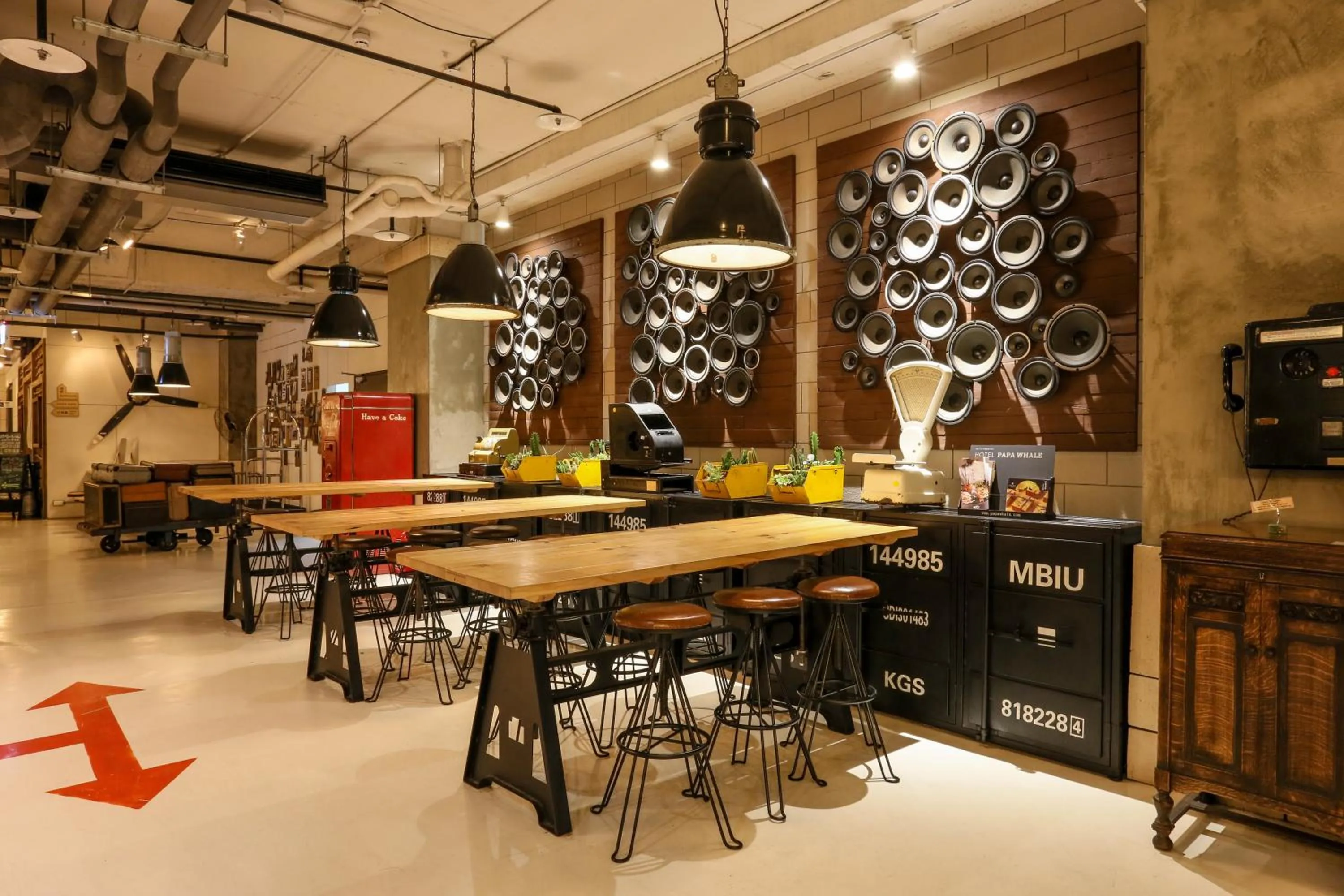 Lobby or reception in Hotel PaPa Whale