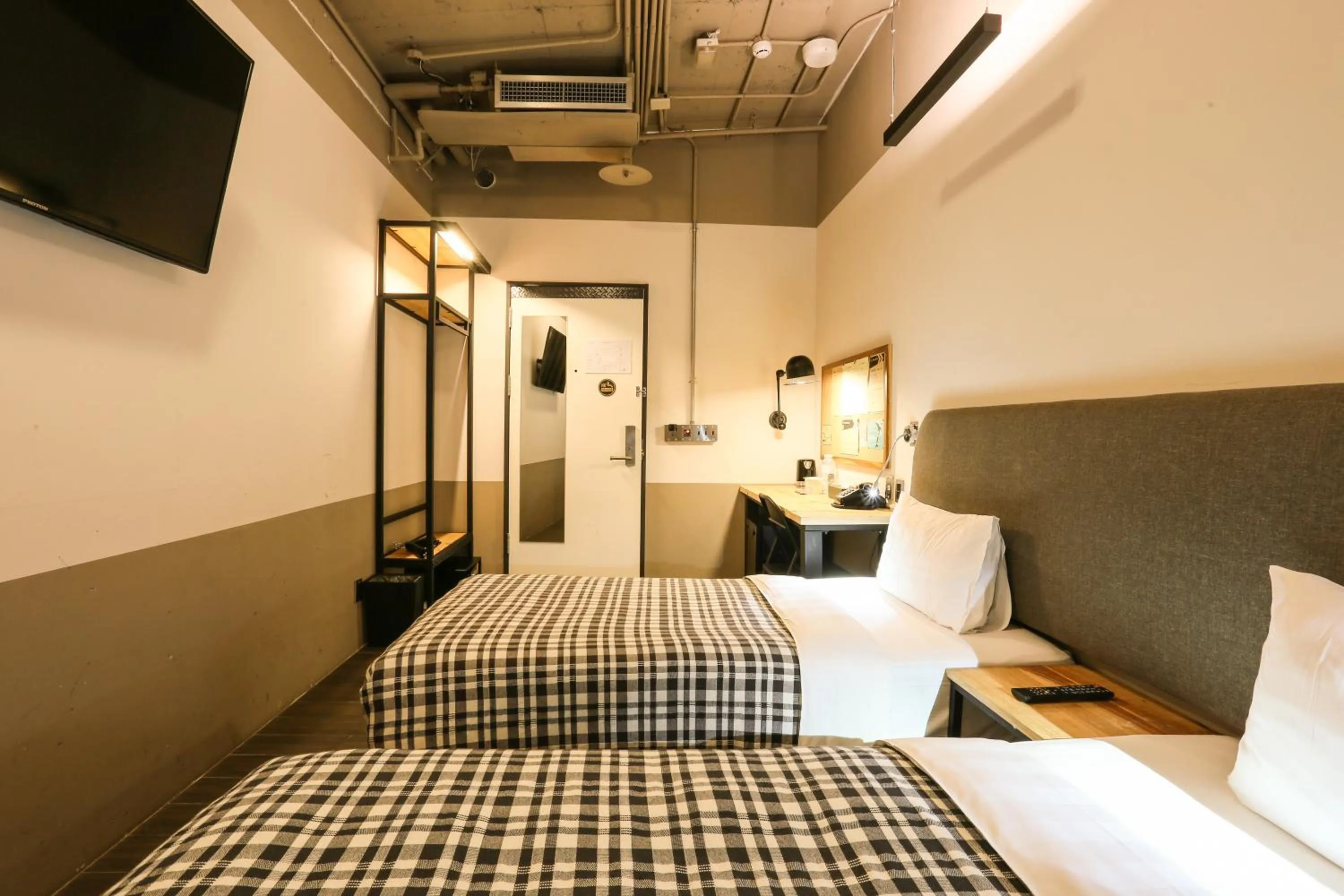 Bed in Hotel PaPa Whale