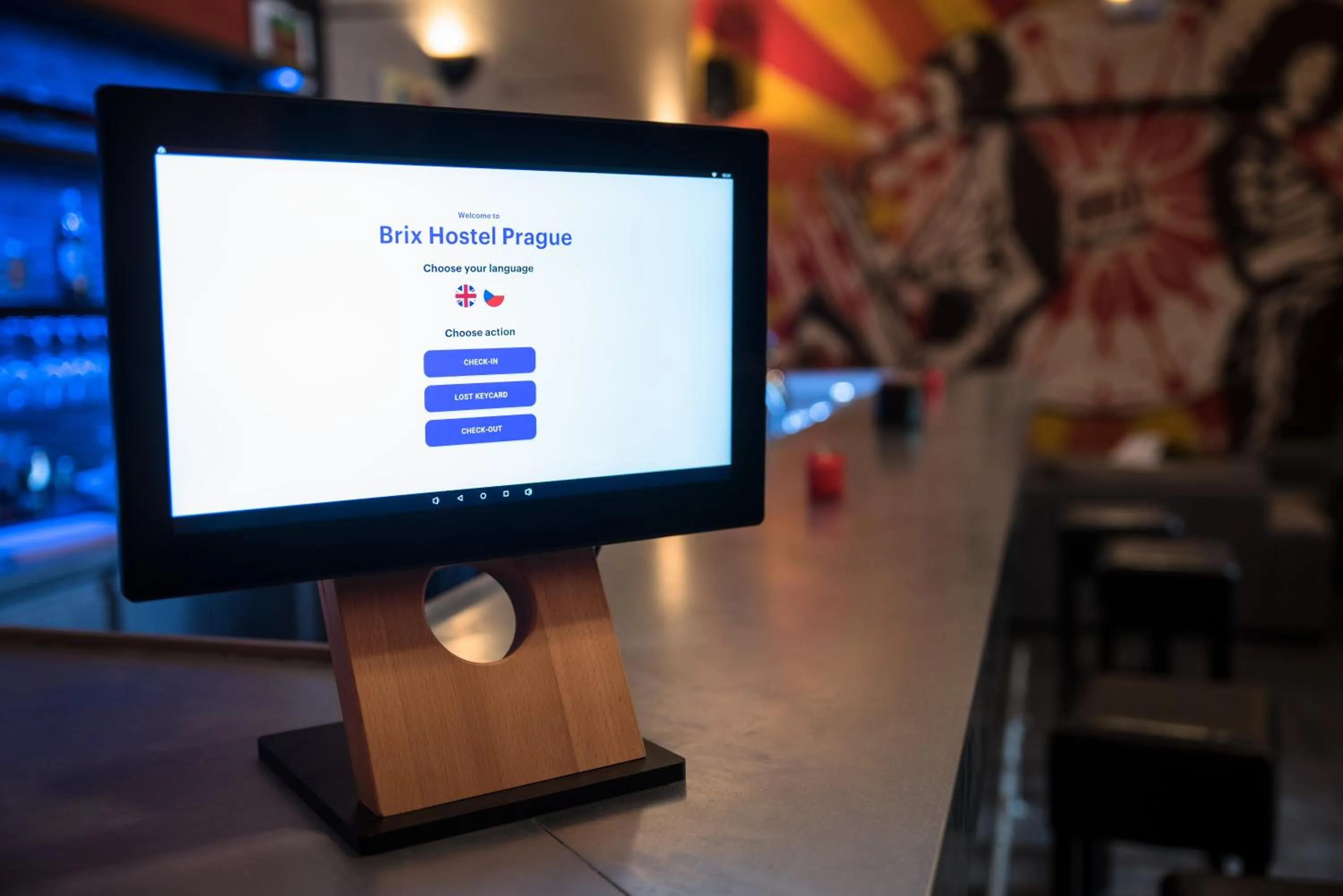 Lobby or reception in Brix Hostel