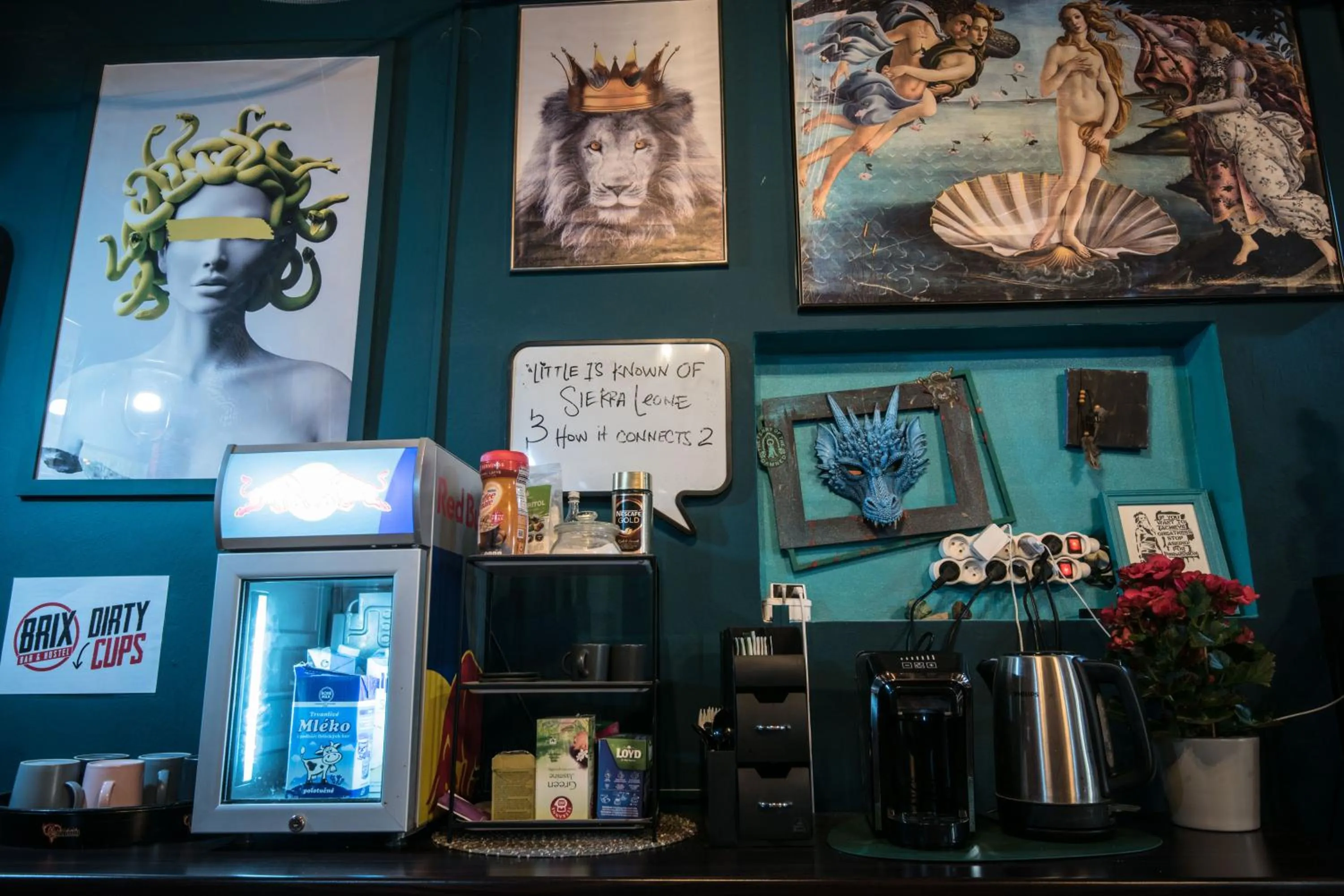 Lobby or reception in Brix Hostel