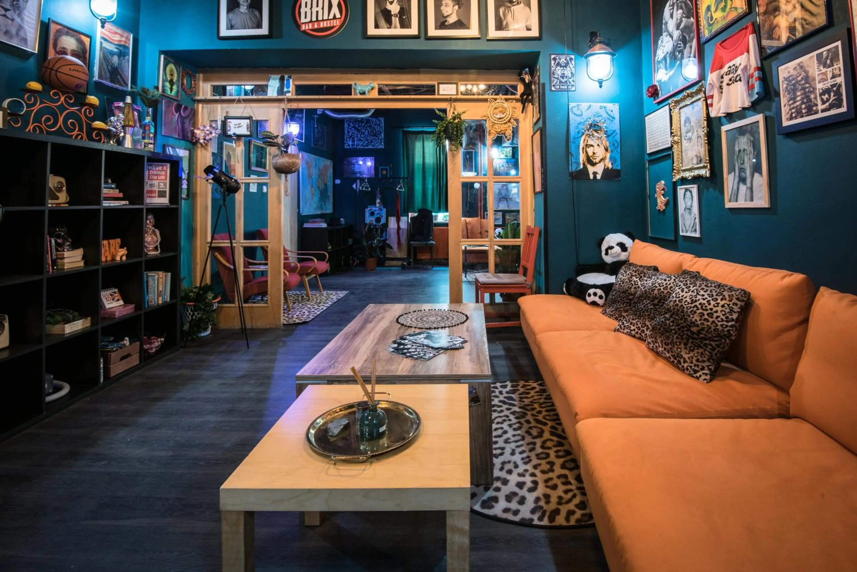 Lobby or reception in Brix Hostel