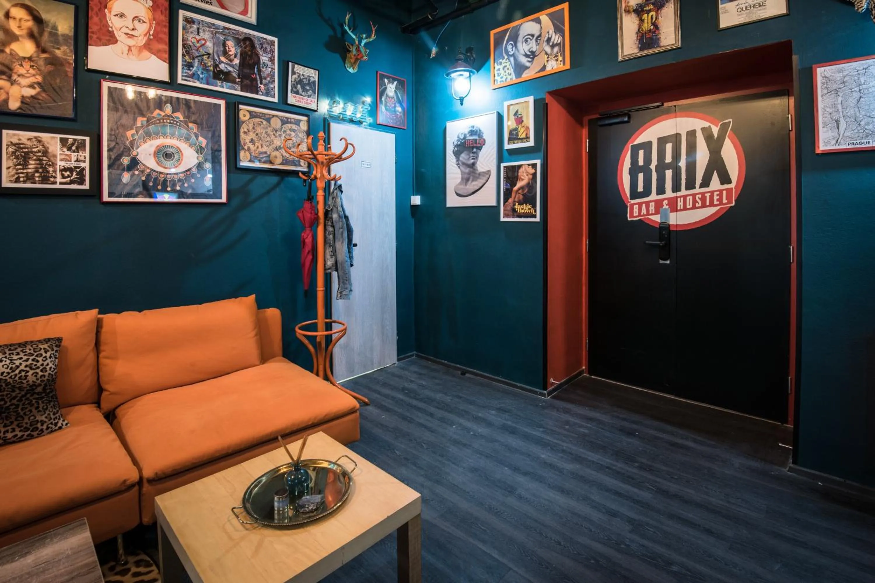 Lobby or reception in Brix Hostel