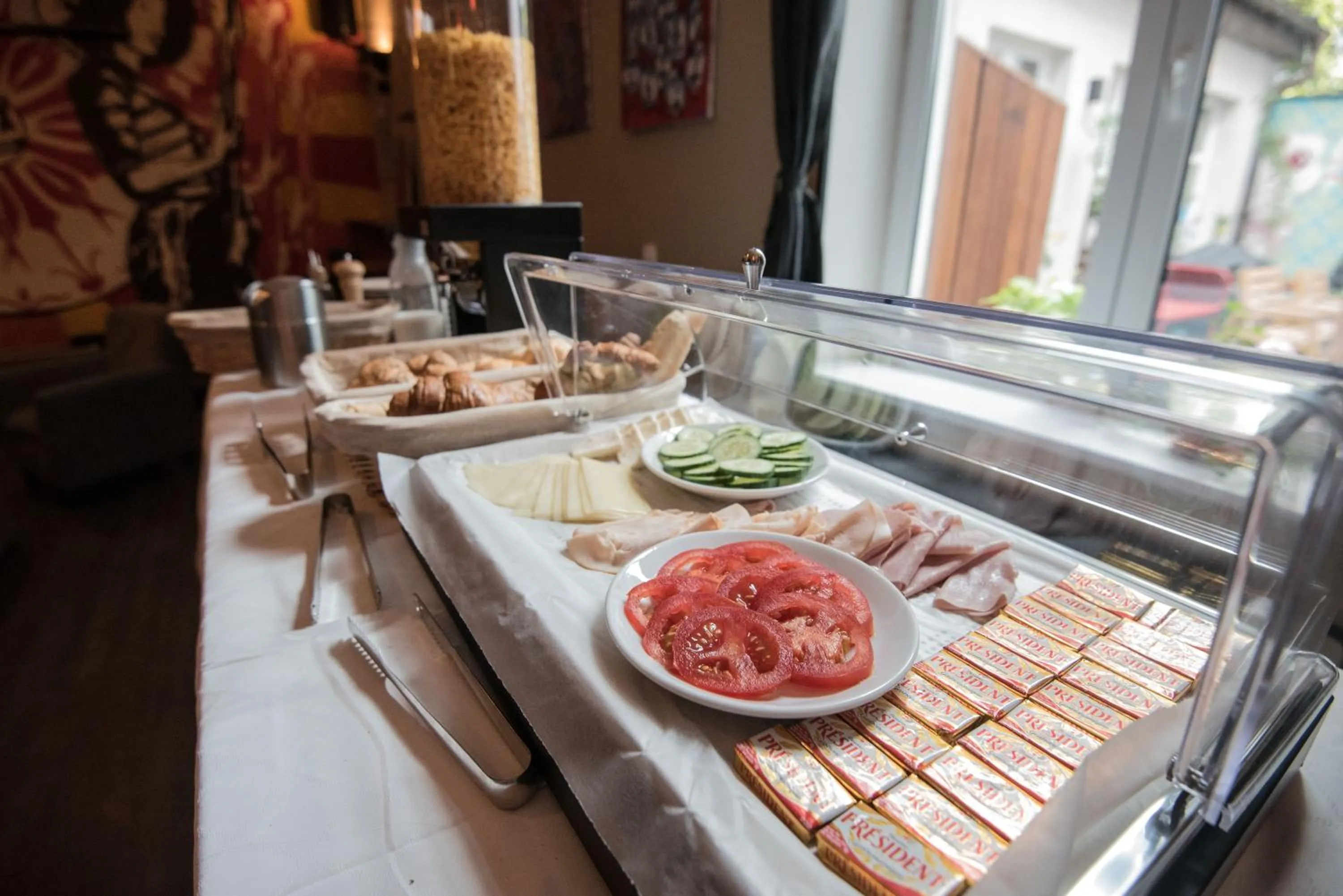 Breakfast in Brix Hostel