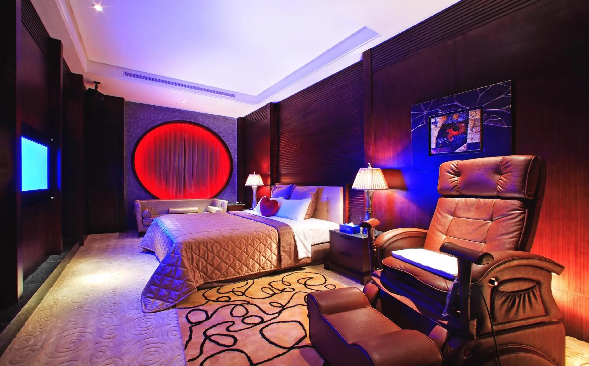 Photo of the whole room, Bed in Blue Coast Spa Motel Photo of the whole room, Bed in Blue Coast Spa Motel