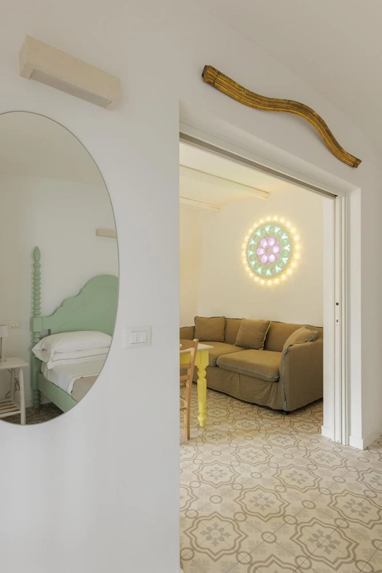 Bedroom in Borgo de li Santi