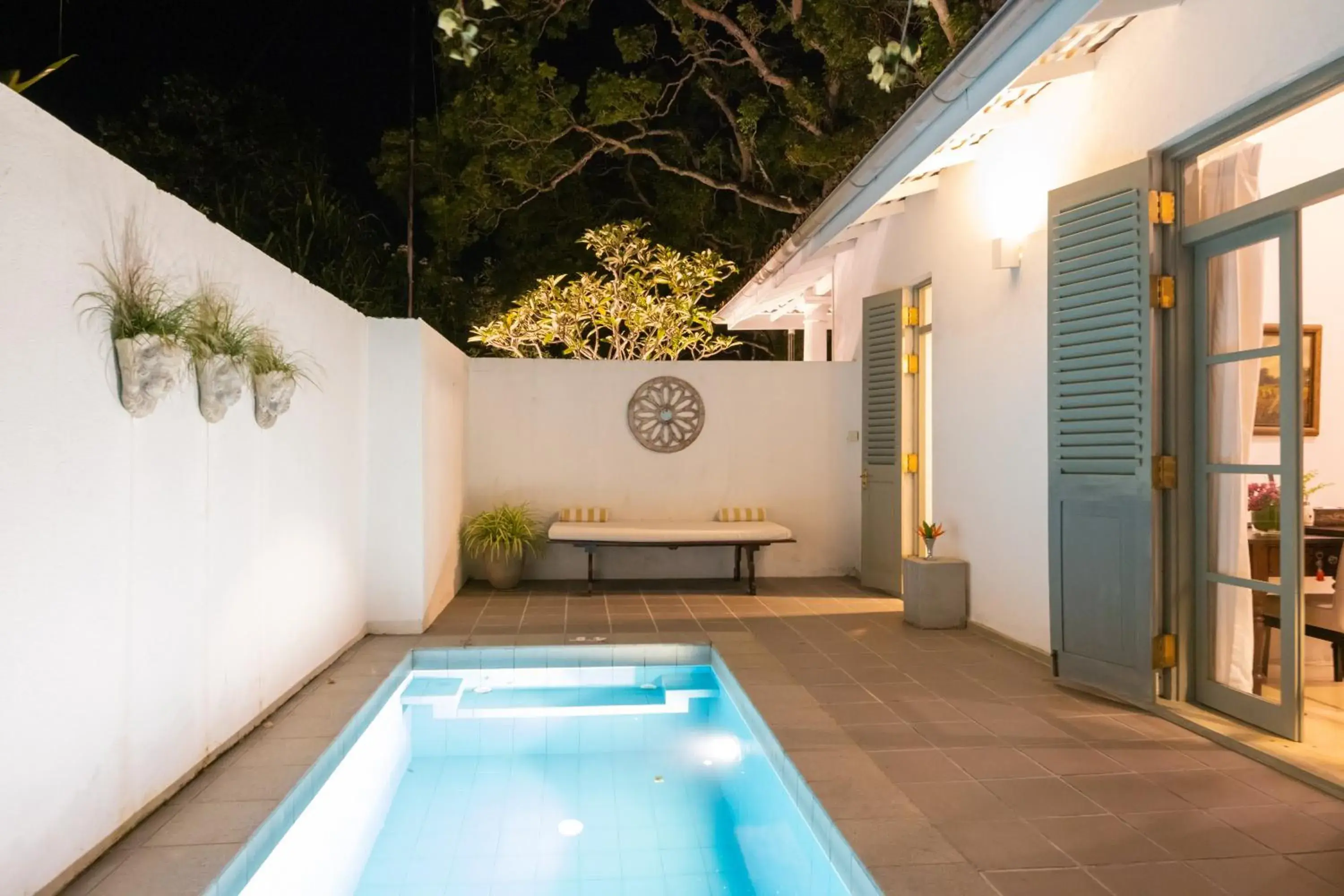 Pool view in Taru Villas Mawella - Tangalle Pool view in Taru Villas Mawella - Tangalle