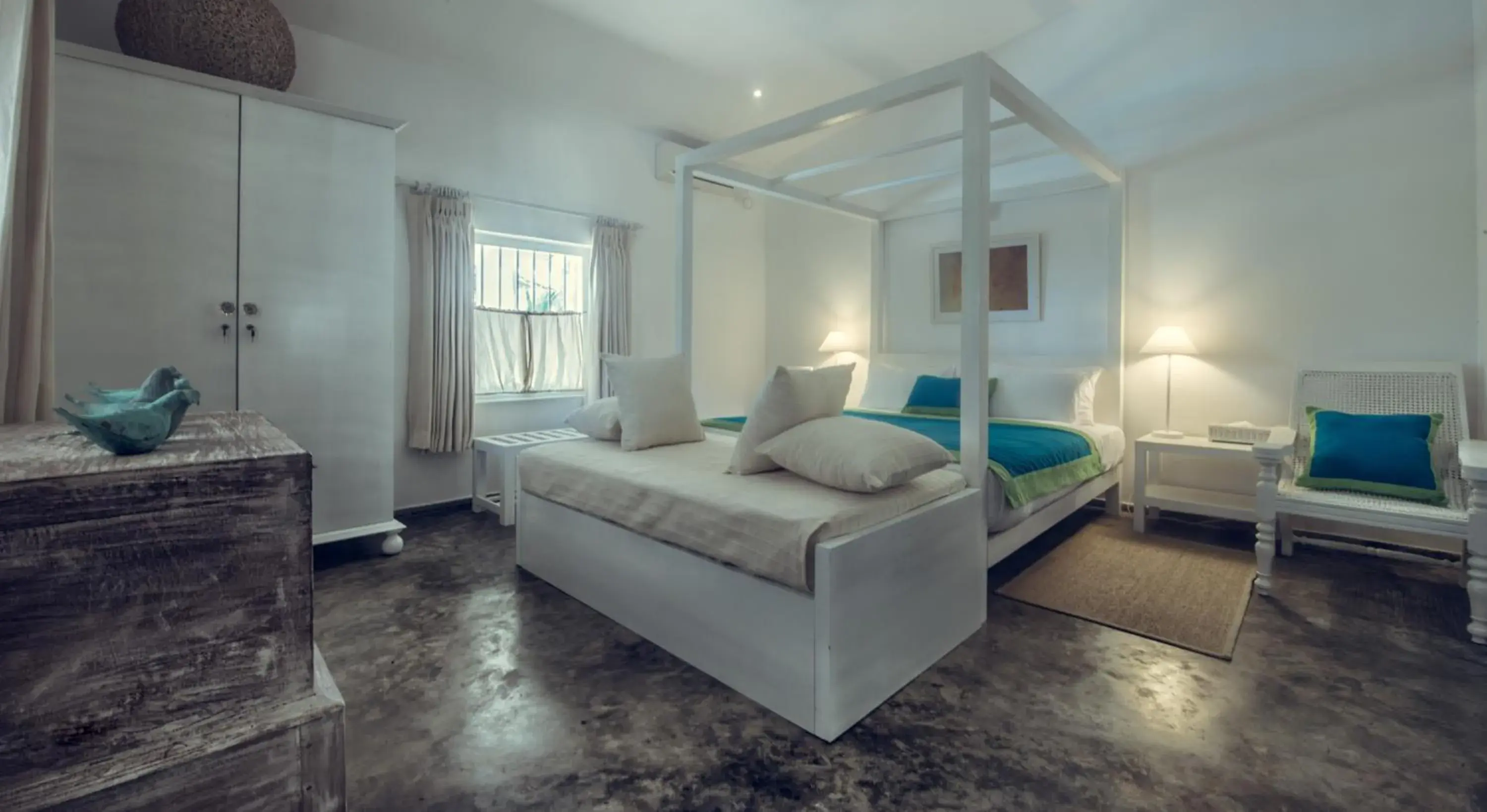 Decorative detail, Bed in Taru Villas 906 - Hikkaduwa Decorative detail, Bed in Taru Villas 906 - Hikkaduwa