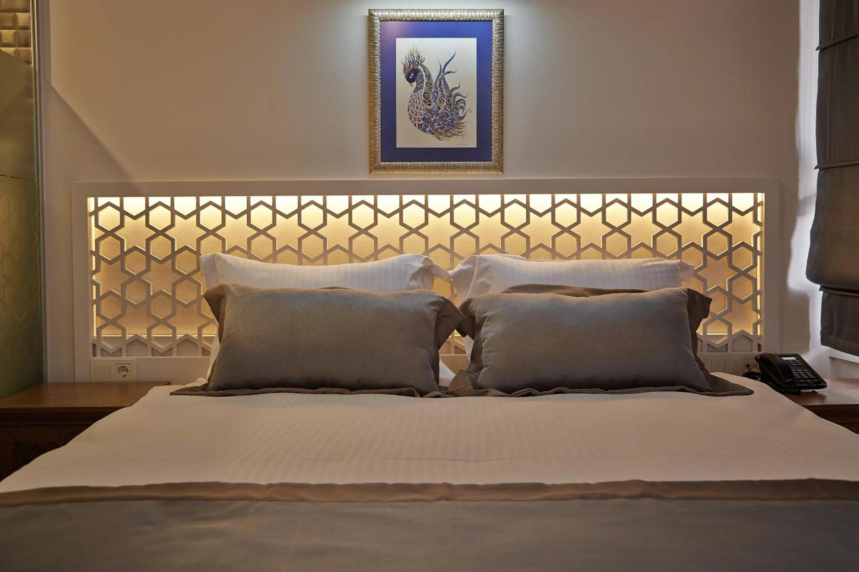 Bed in Arart Hotel