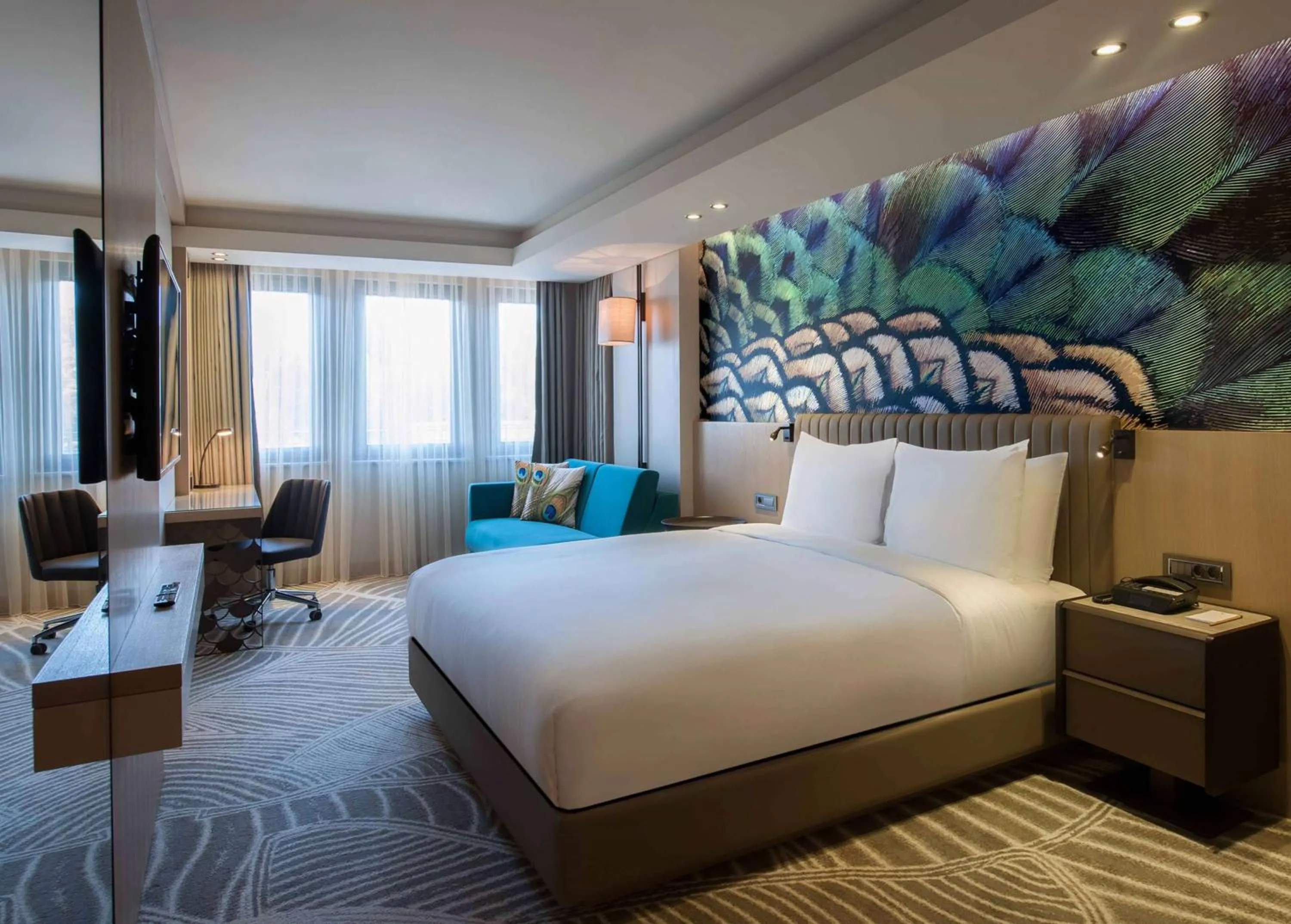 Bed in DoubleTree by Hilton Istanbul - Sirkeci