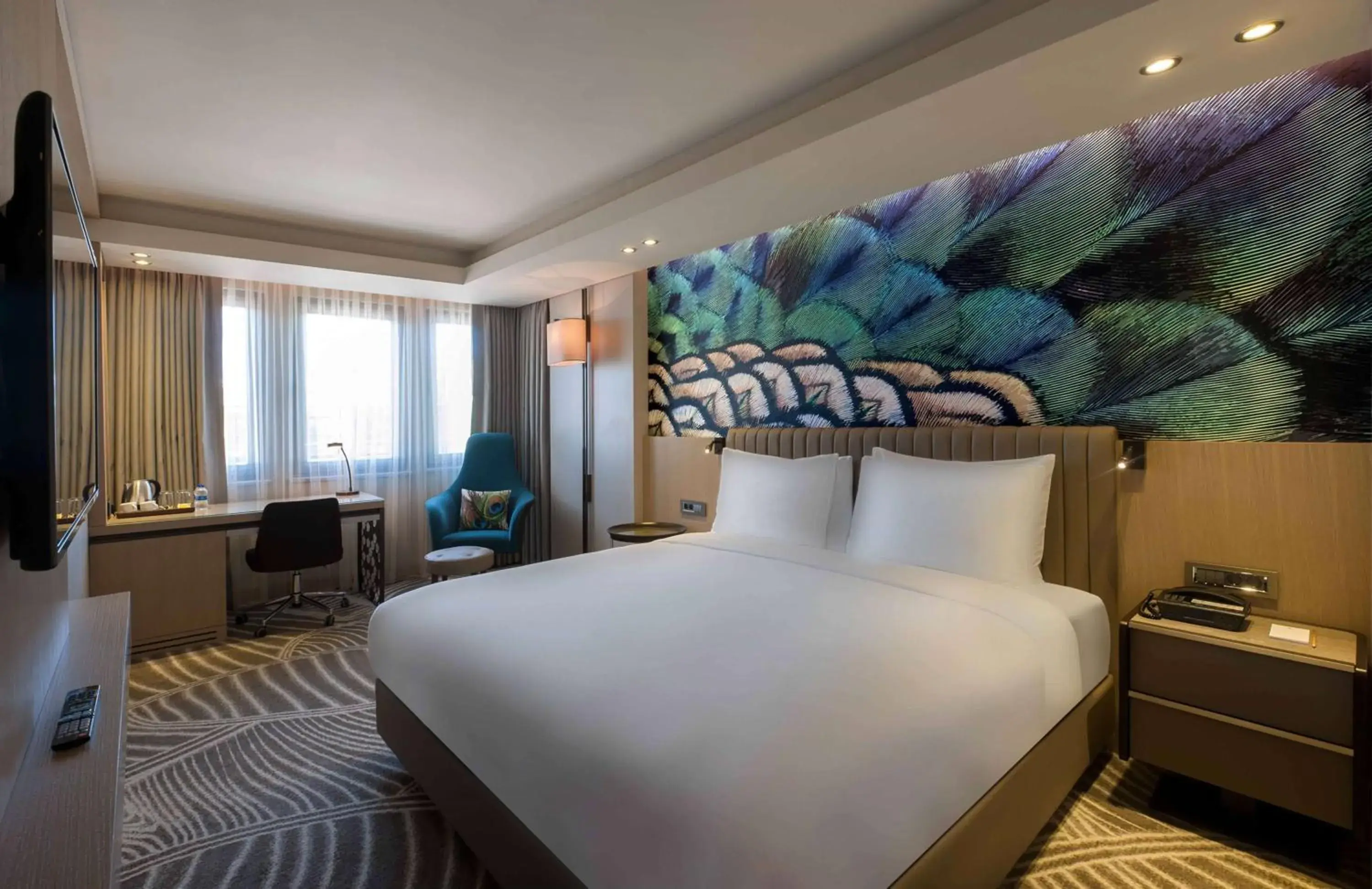 Bed in DoubleTree by Hilton Istanbul - Sirkeci Bed in DoubleTree by Hilton Istanbul - Sirkeci