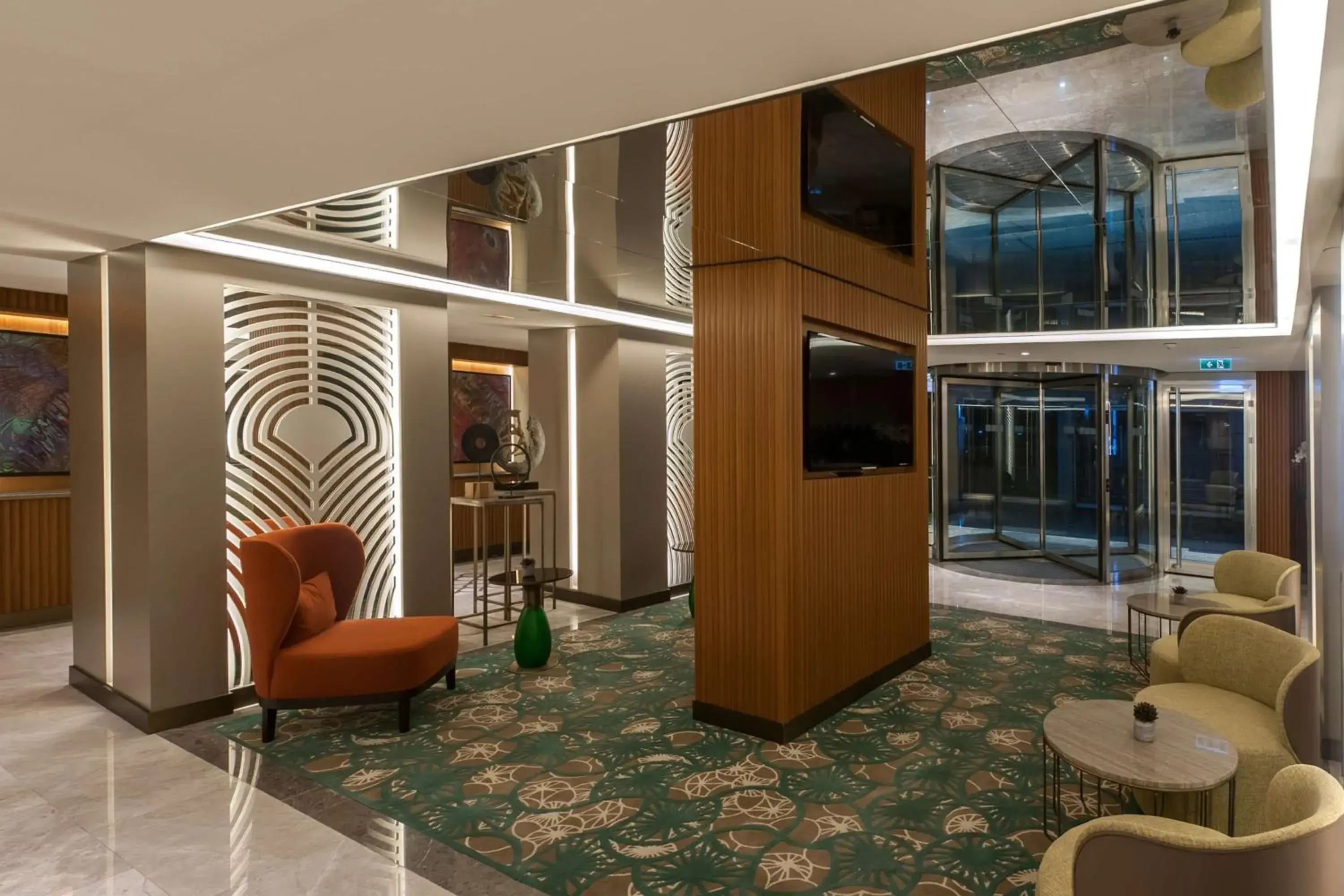 Lobby or reception in DoubleTree by Hilton Istanbul - Sirkeci Lobby or reception in DoubleTree by Hilton Istanbul - Sirkeci