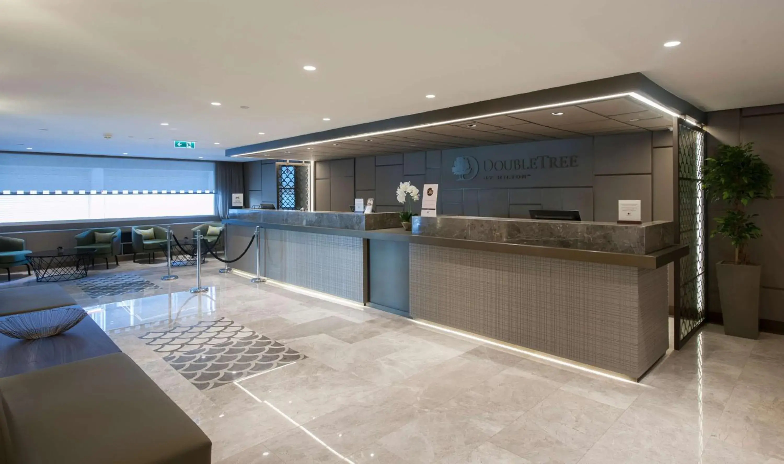 Lobby or reception in DoubleTree by Hilton Istanbul - Sirkeci Lobby or reception in DoubleTree by Hilton Istanbul - Sirkeci