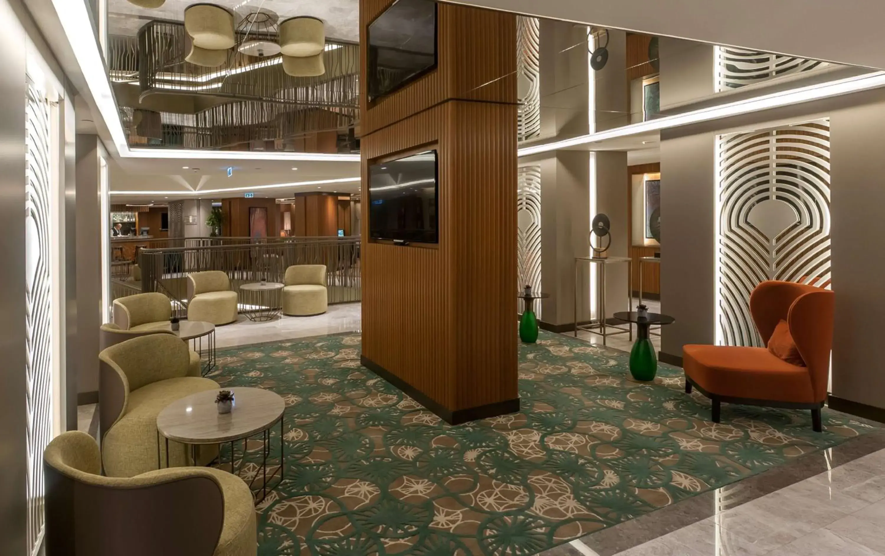Lobby or reception in DoubleTree by Hilton Istanbul - Sirkeci Lobby or reception in DoubleTree by Hilton Istanbul - Sirkeci