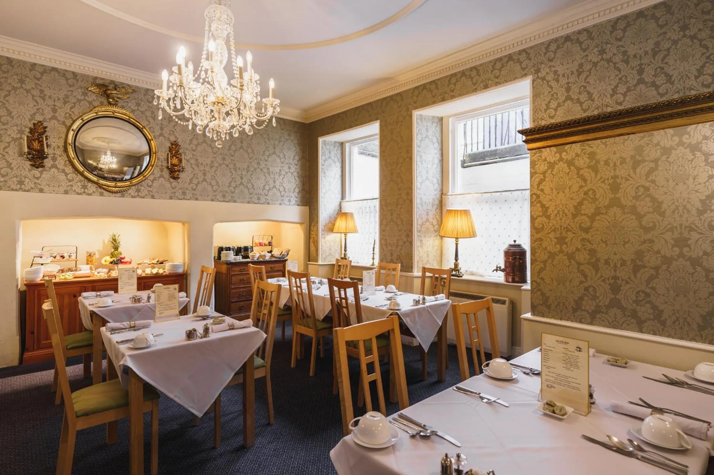 Dining area in The Kennard