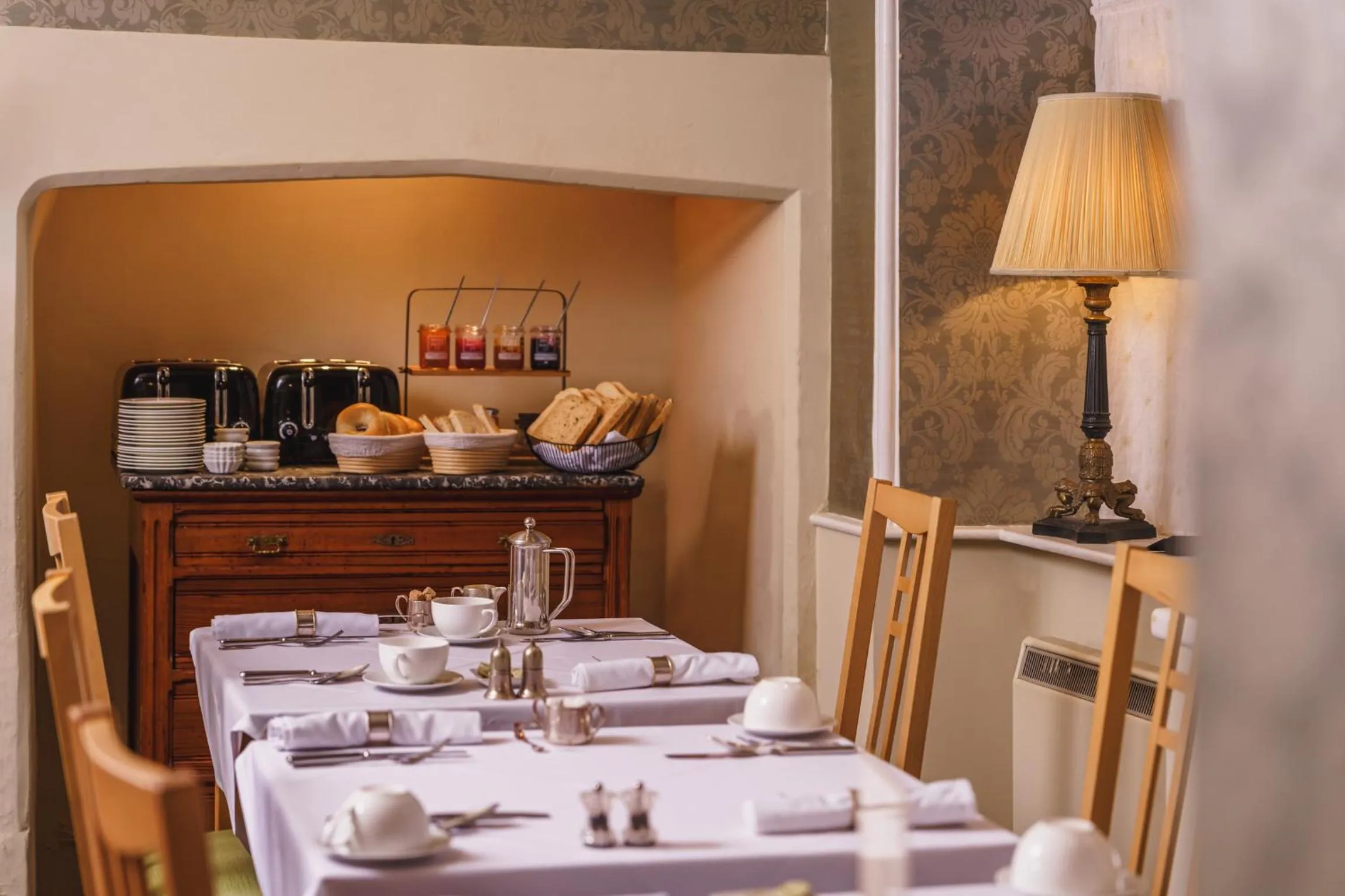 Dining area in The Kennard