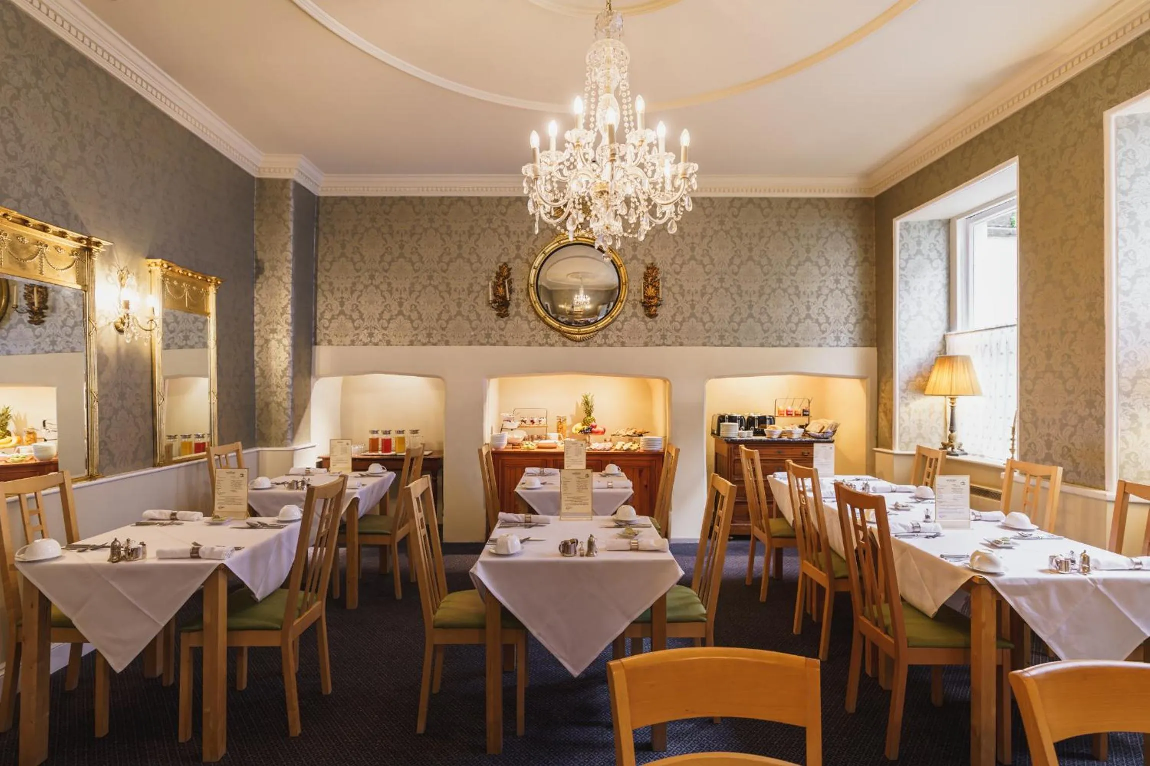 Dining area in The Kennard