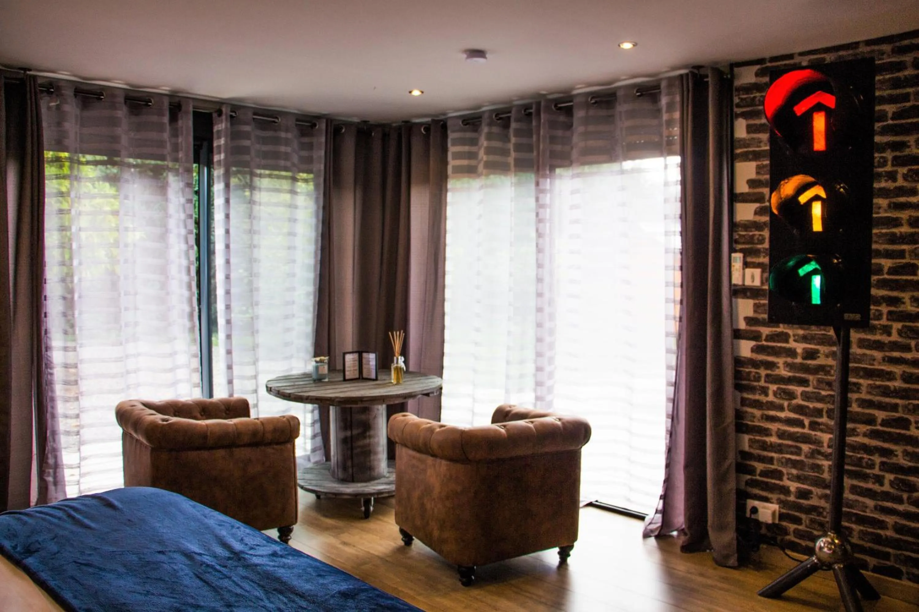 Seating area in Home Sweet Home