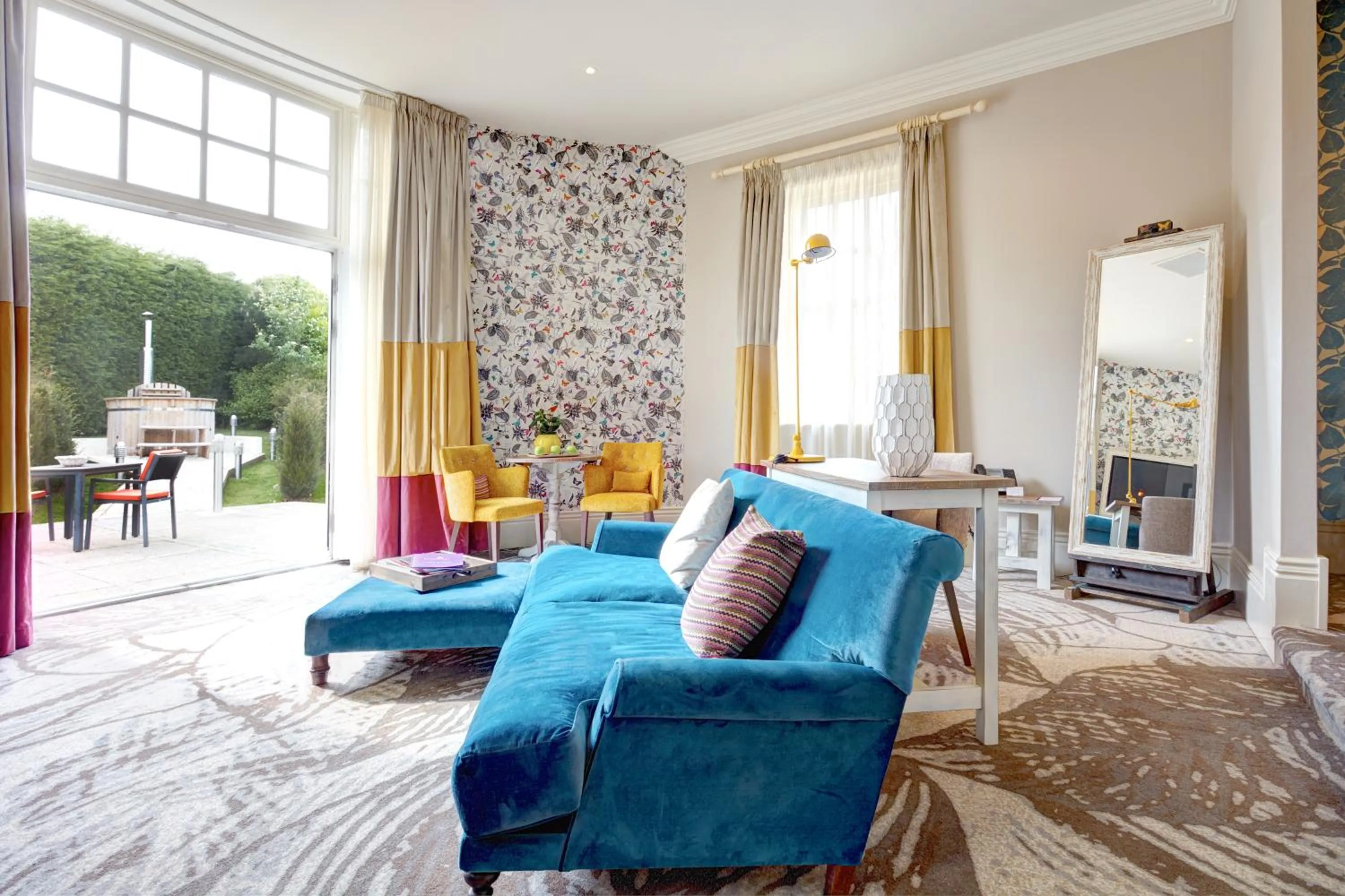 Living room in Seaham Hall and Serenity Spa
