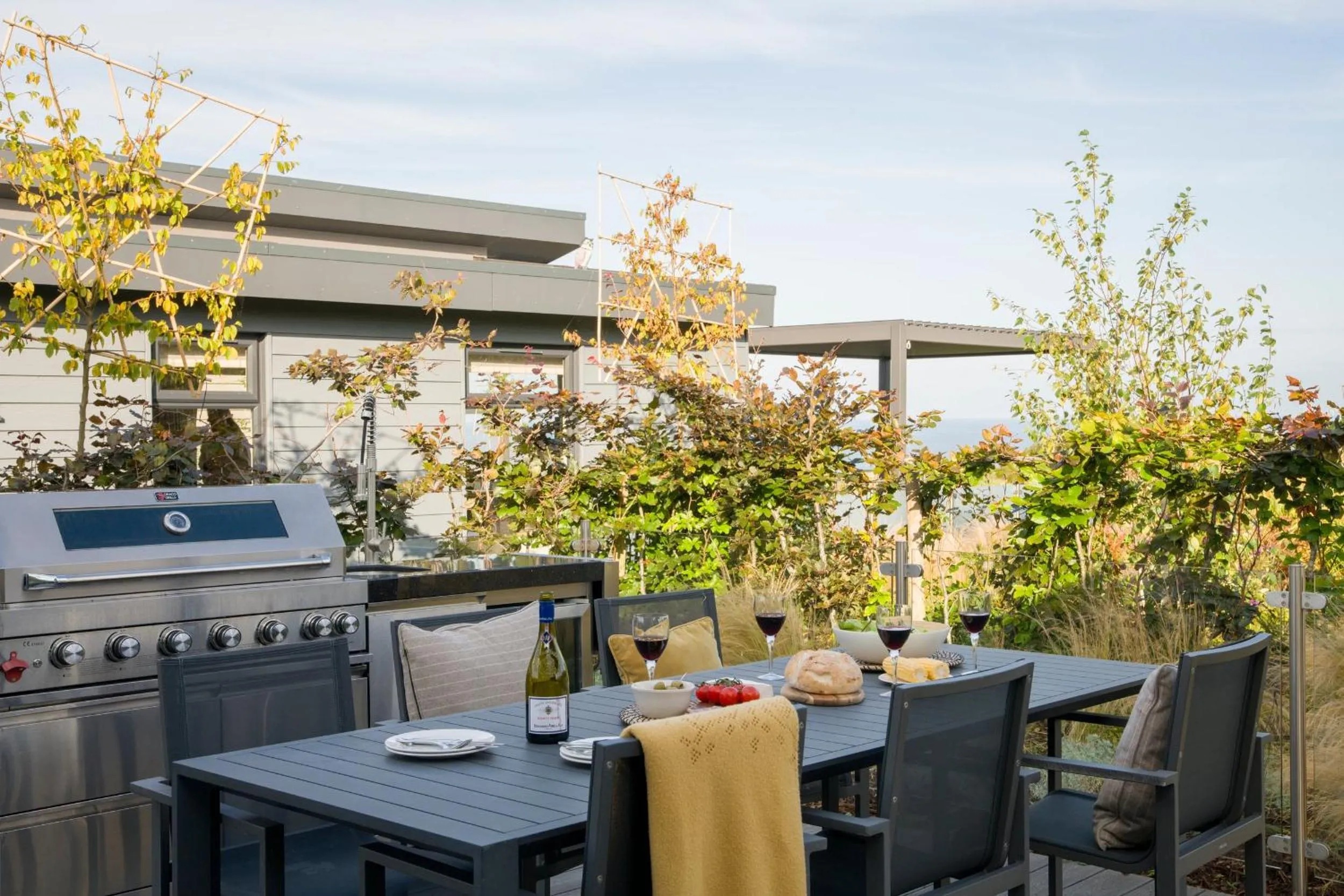 BBQ facilities in Seaham Hall and Serenity Spa