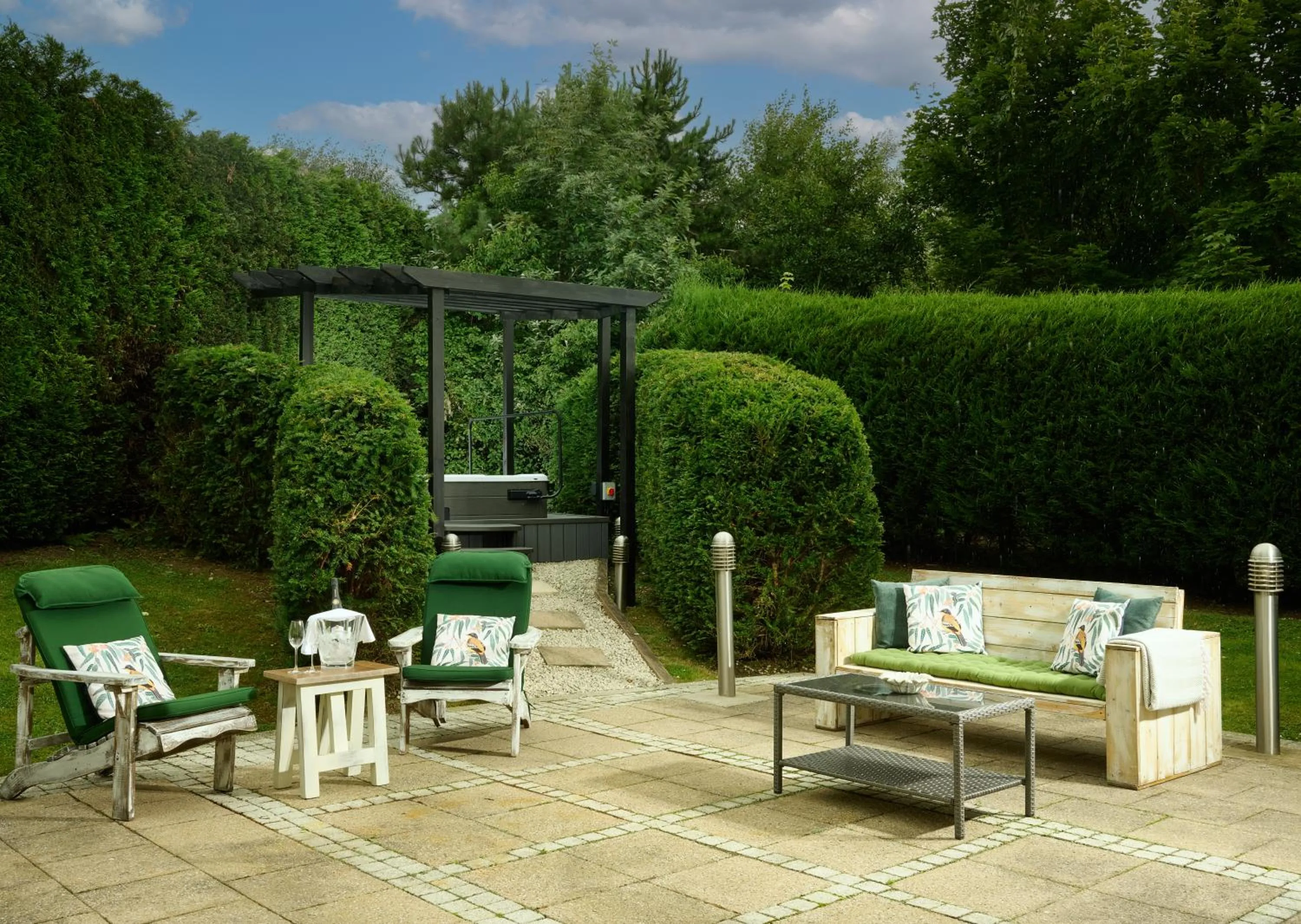 Garden in Seaham Hall and Serenity Spa