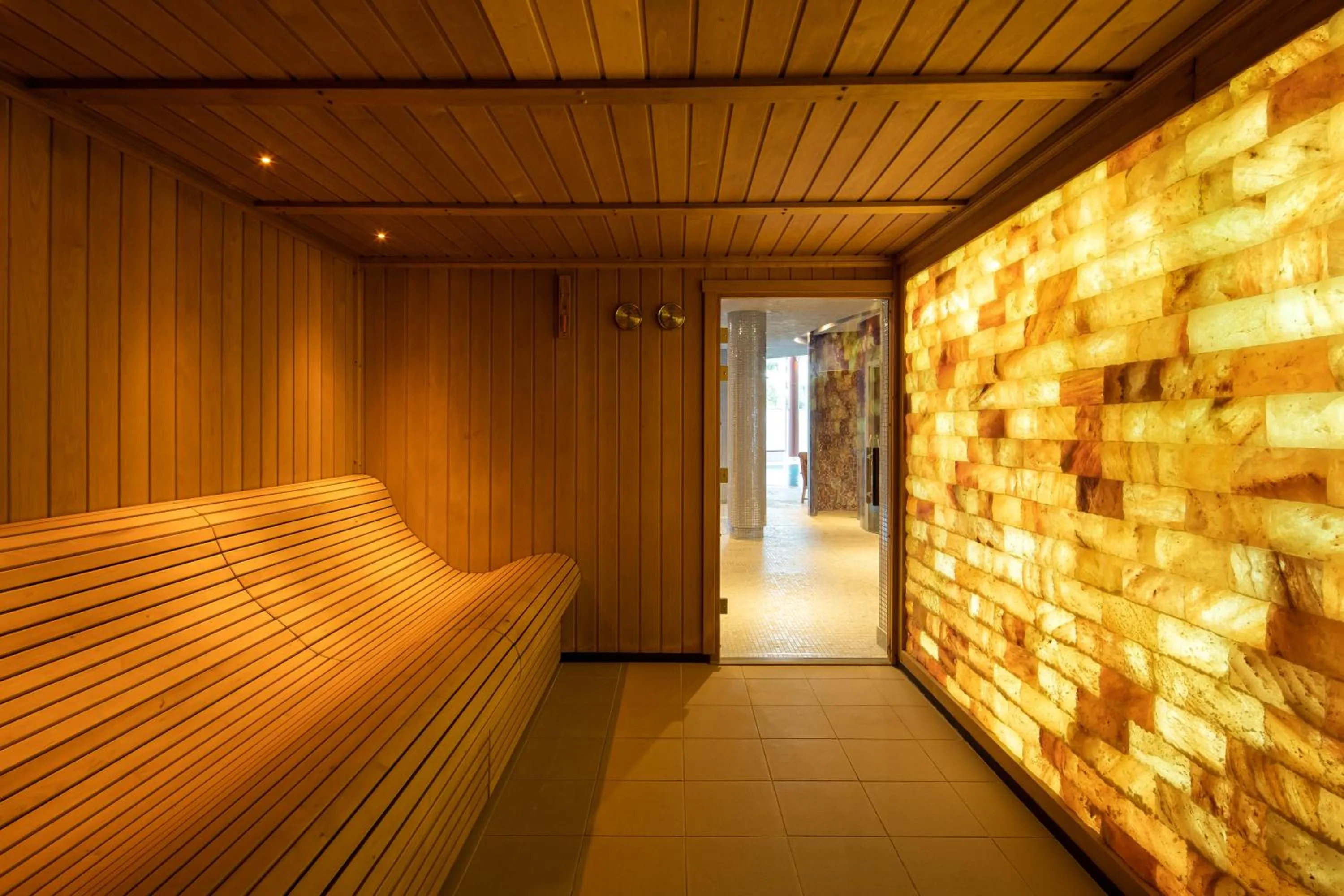 Sauna in Seaham Hall and Serenity Spa