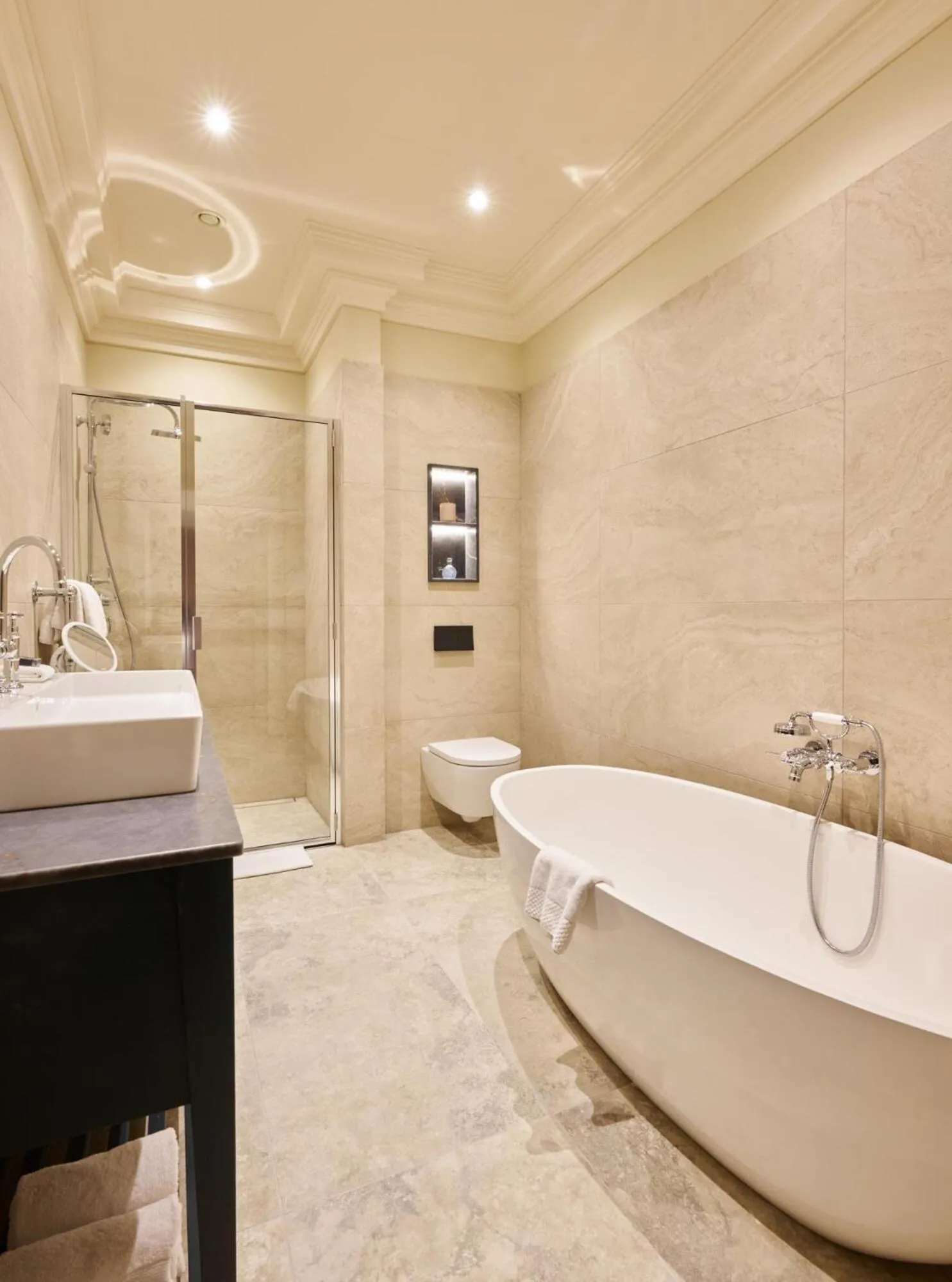Bathroom in Seaham Hall and Serenity Spa