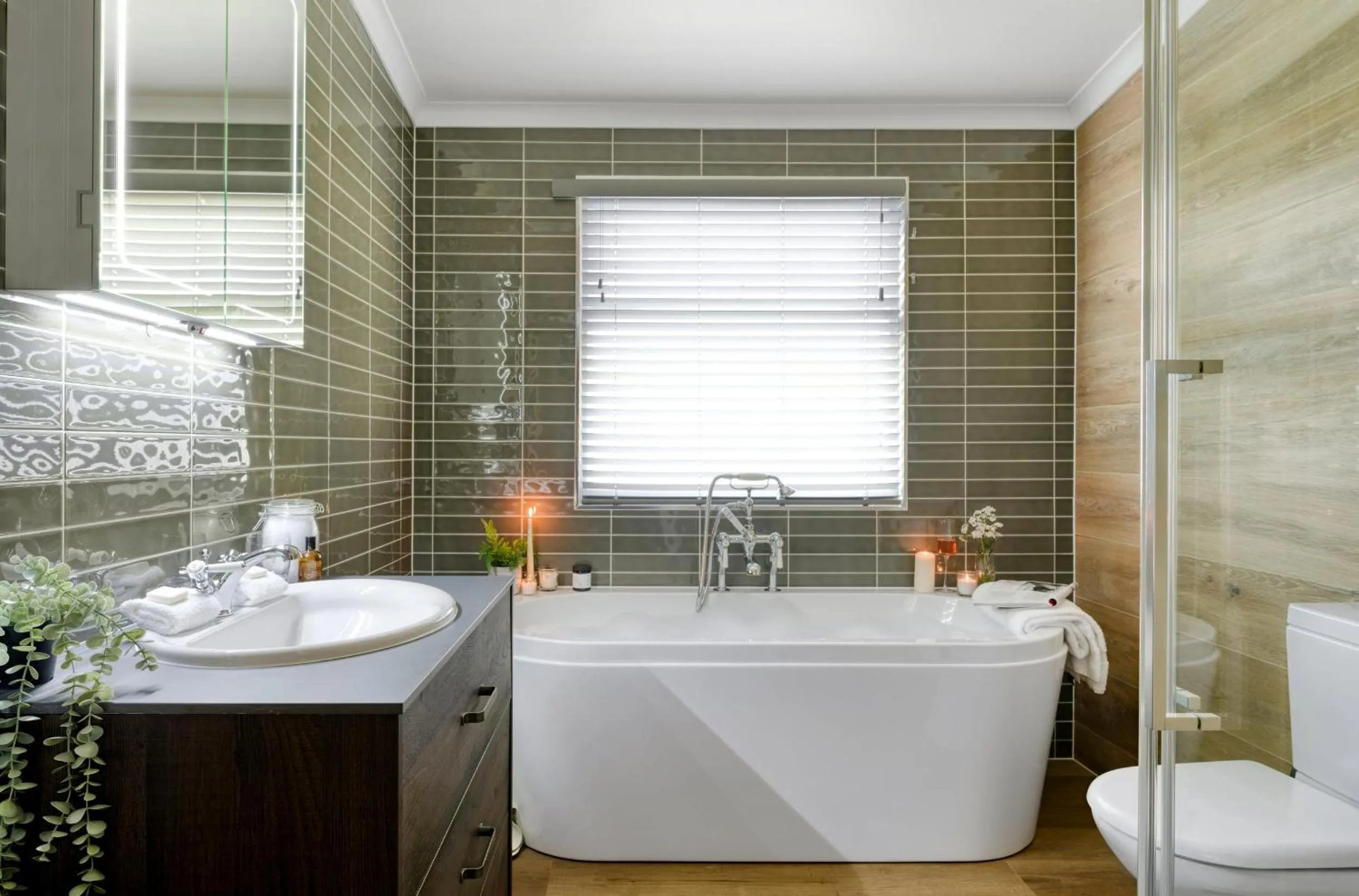 Bathroom in Seaham Hall and Serenity Spa