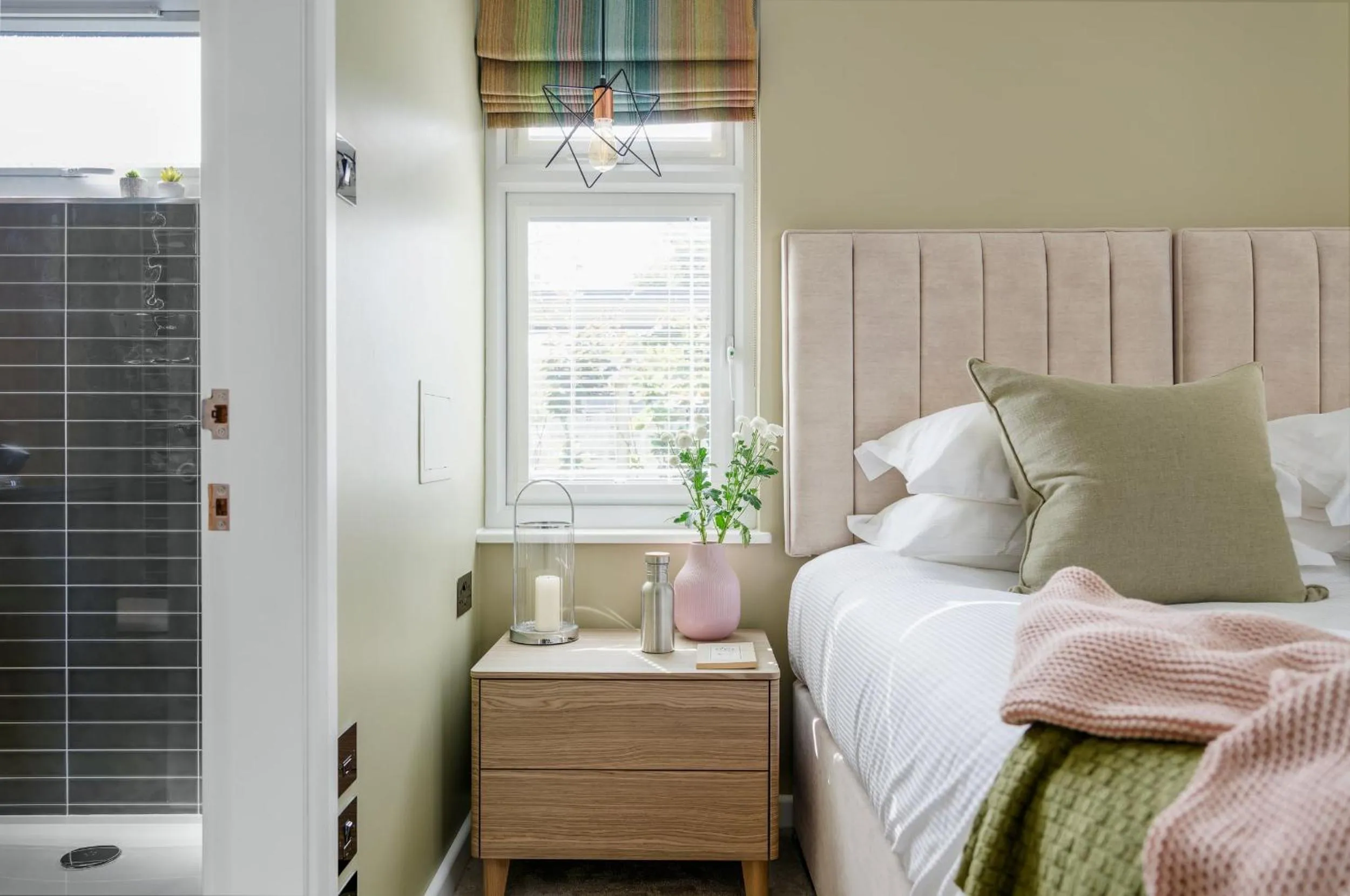 Bedroom, Bed in Seaham Hall and Serenity Spa