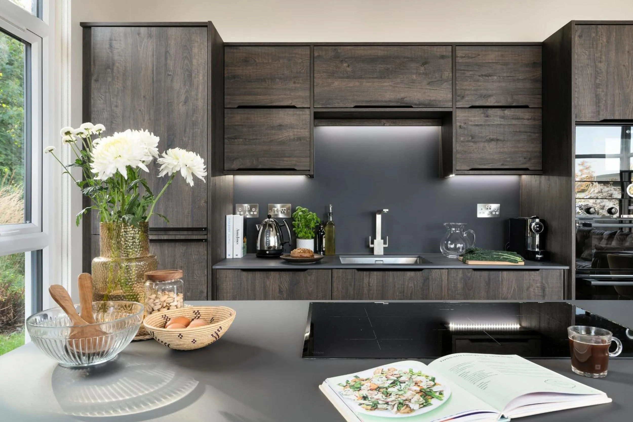 kitchen in Seaham Hall and Serenity Spa