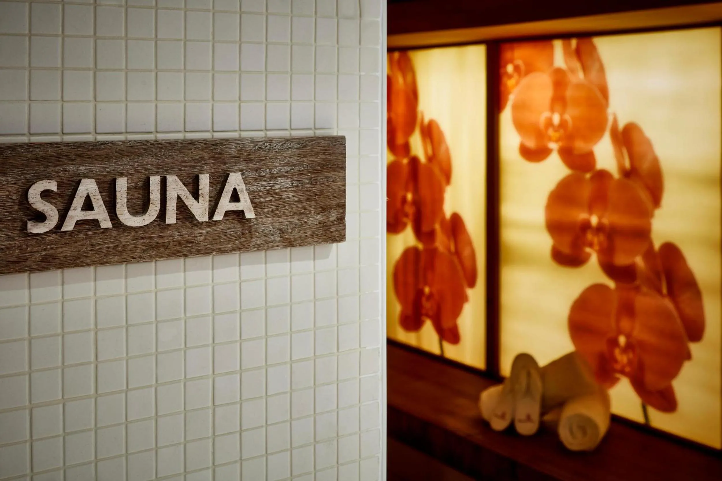 Sauna in Seaham Hall and Serenity Spa