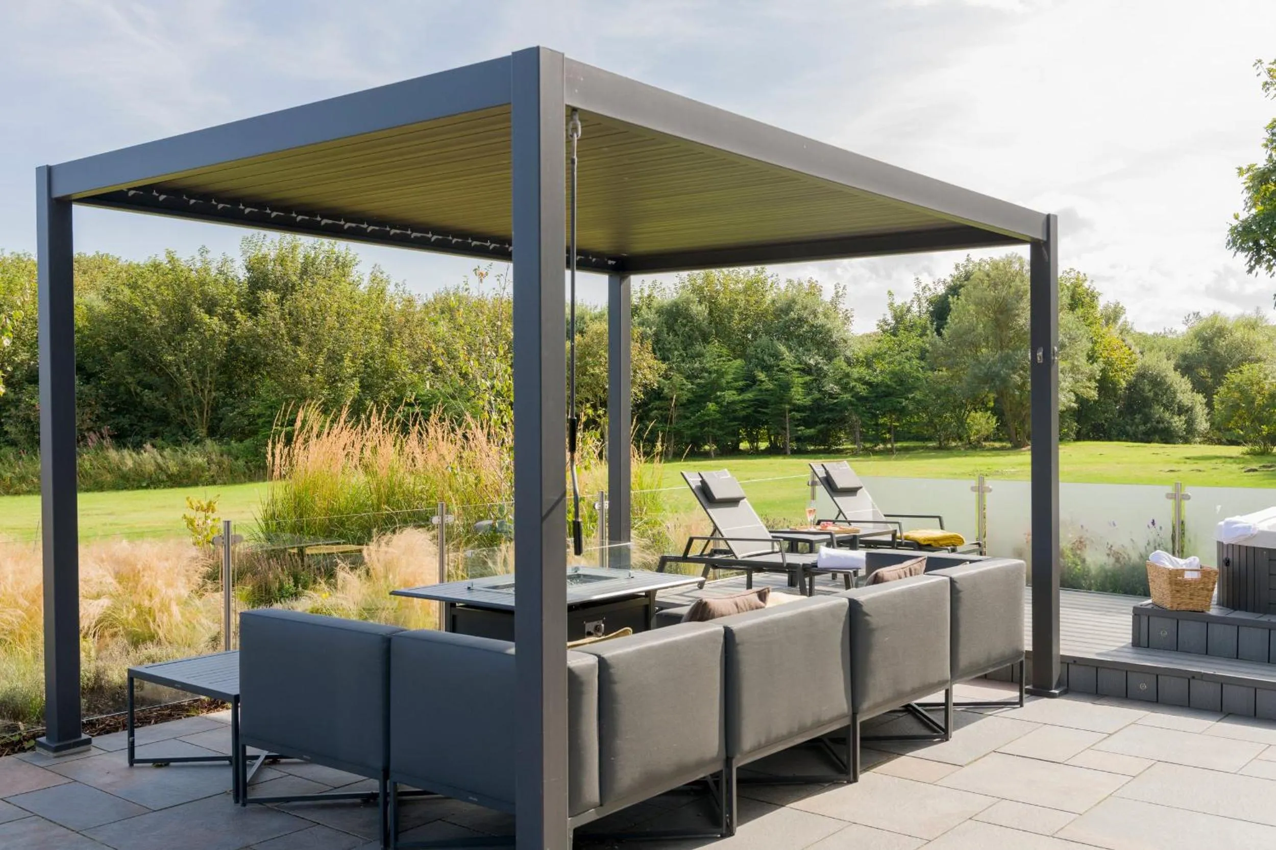 Balcony/Terrace in Seaham Hall and Serenity Spa