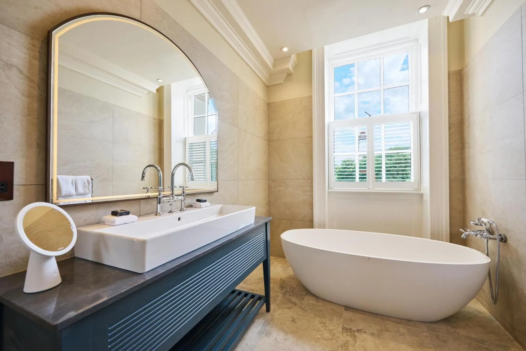 Bathroom in Seaham Hall and Serenity Spa