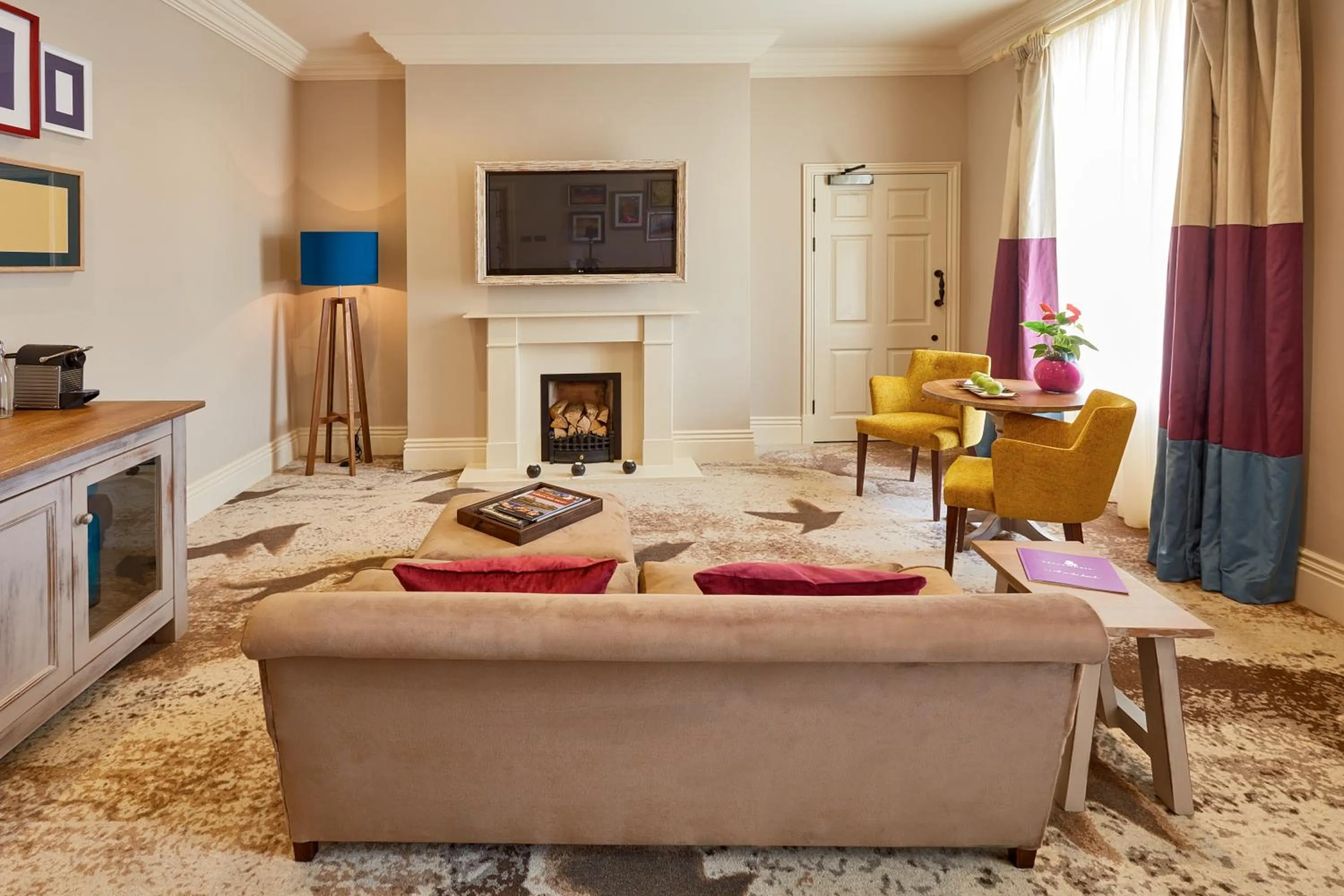 Living room in Seaham Hall and Serenity Spa