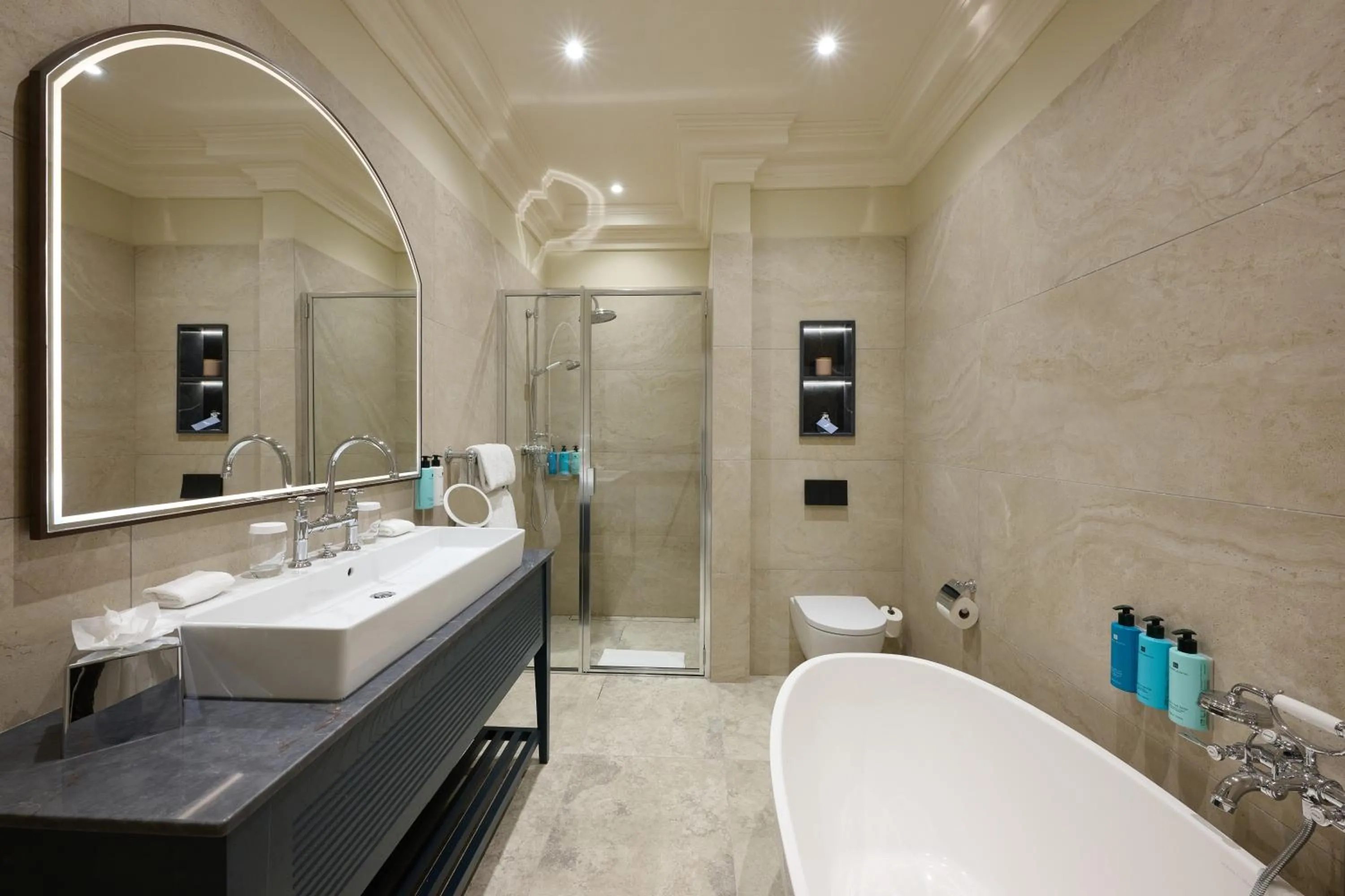 Bathroom in Seaham Hall and Serenity Spa