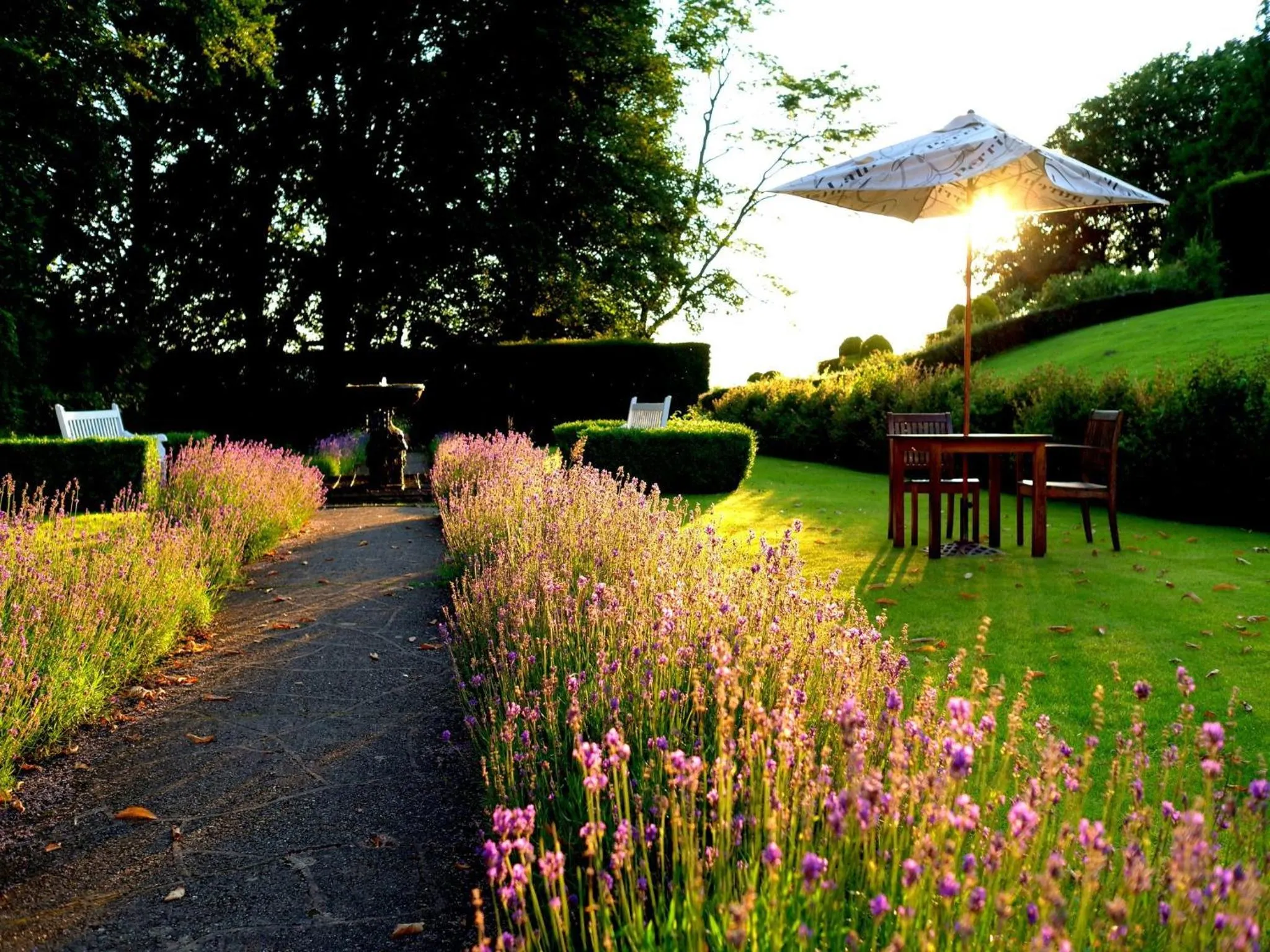 Garden in The Elms Hotel & Spa