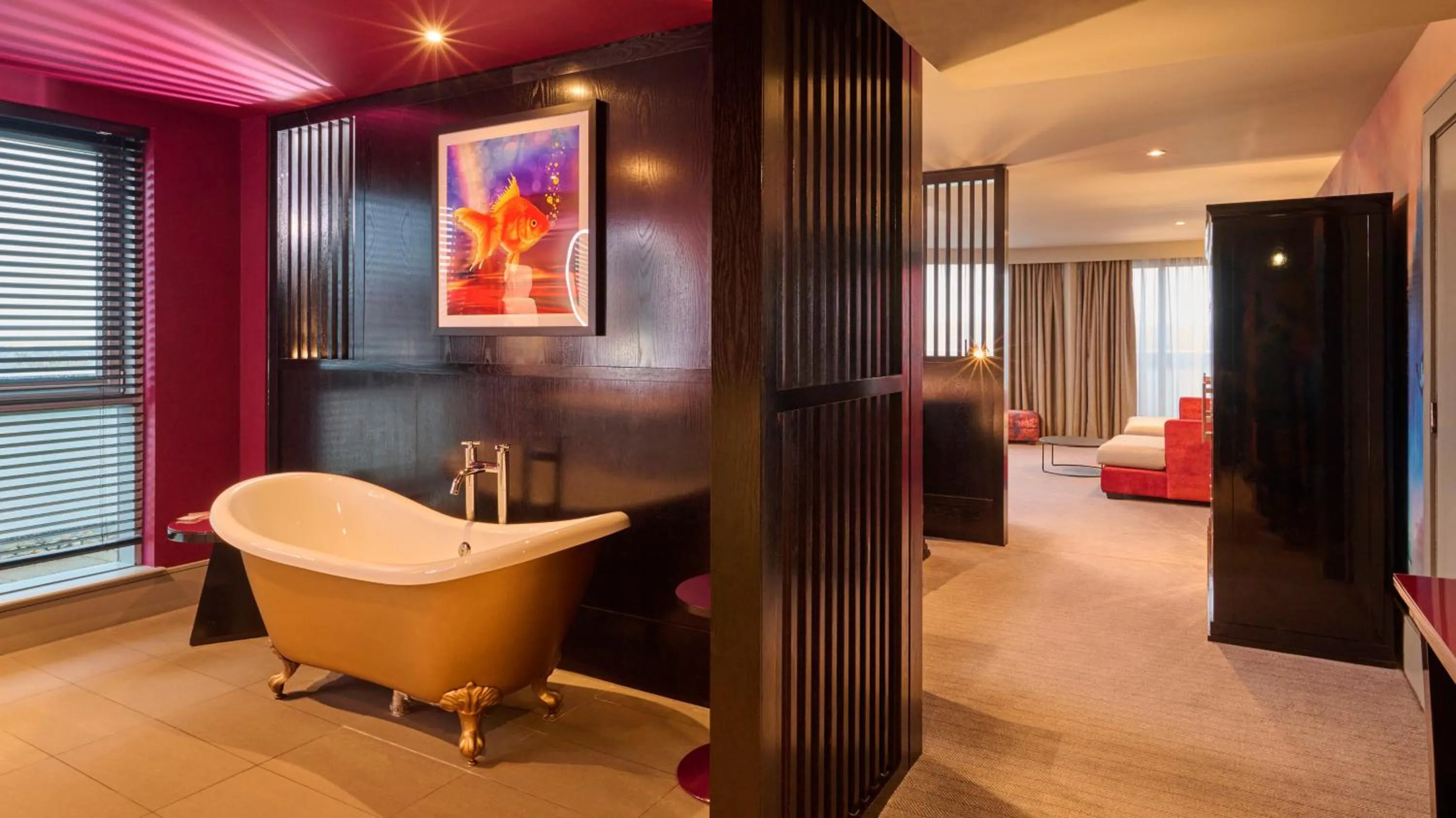 Bedroom, Bed in Malmaison Aberdeen