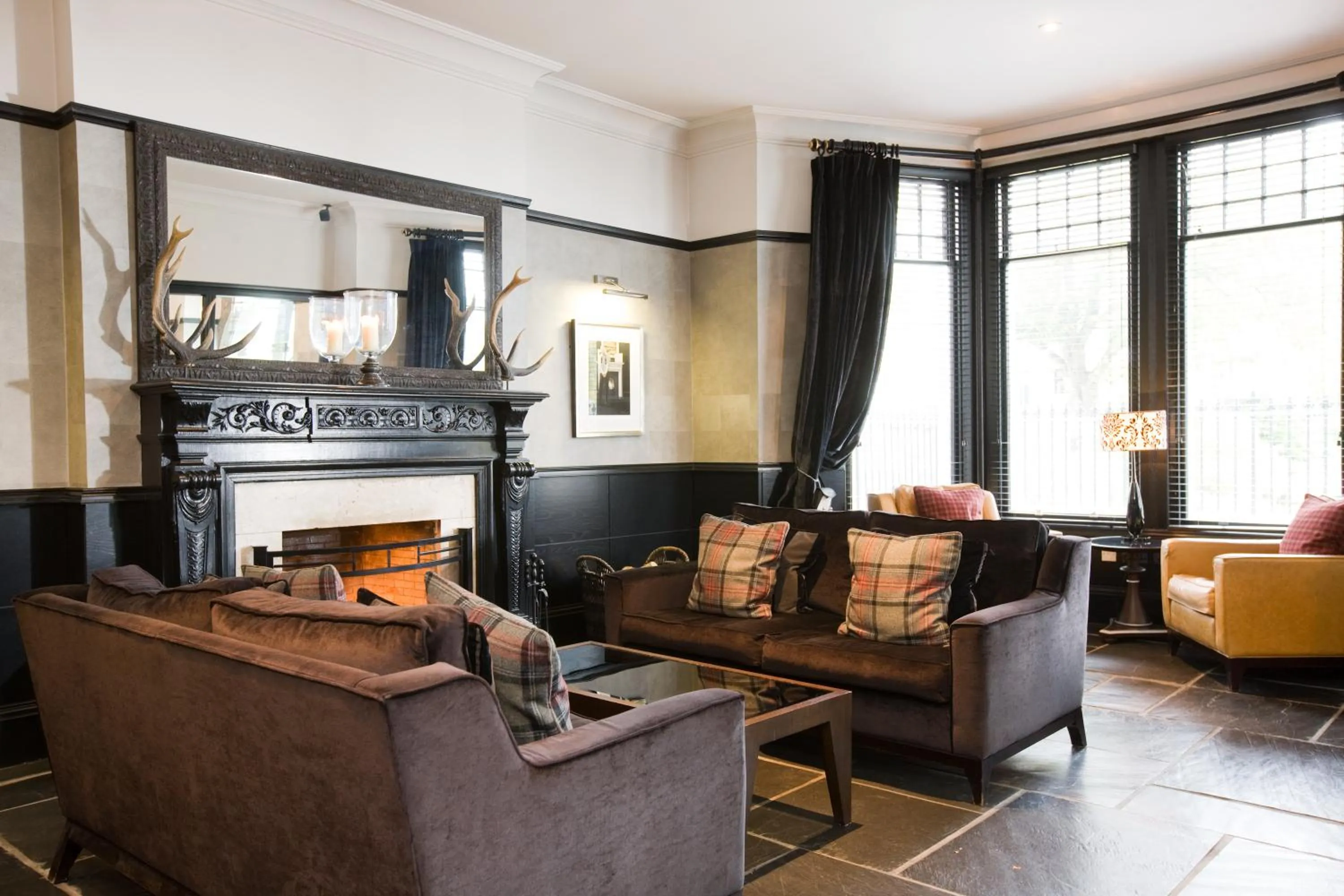 Lounge or bar in Malmaison Aberdeen