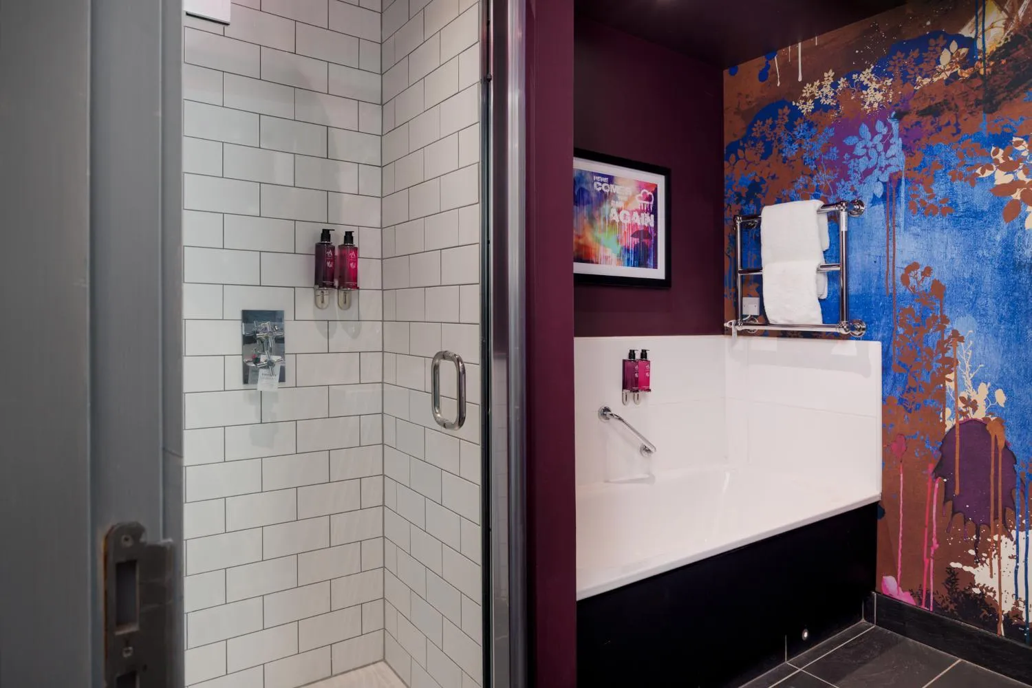 Bathroom in Malmaison Aberdeen