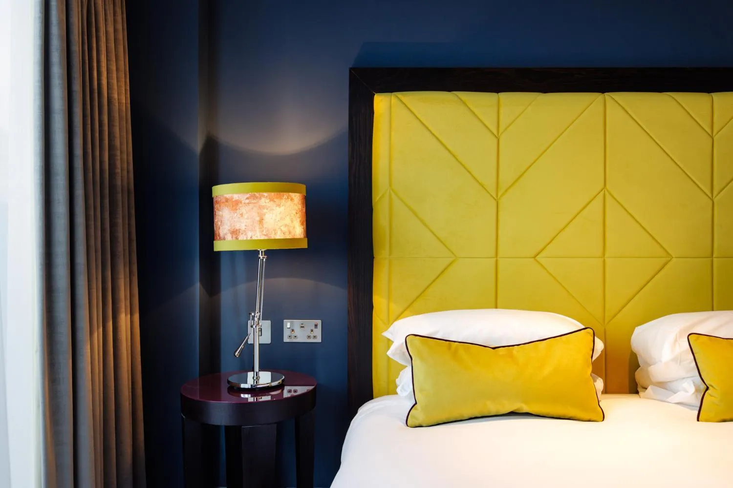 Bedroom, Bed in Malmaison Aberdeen