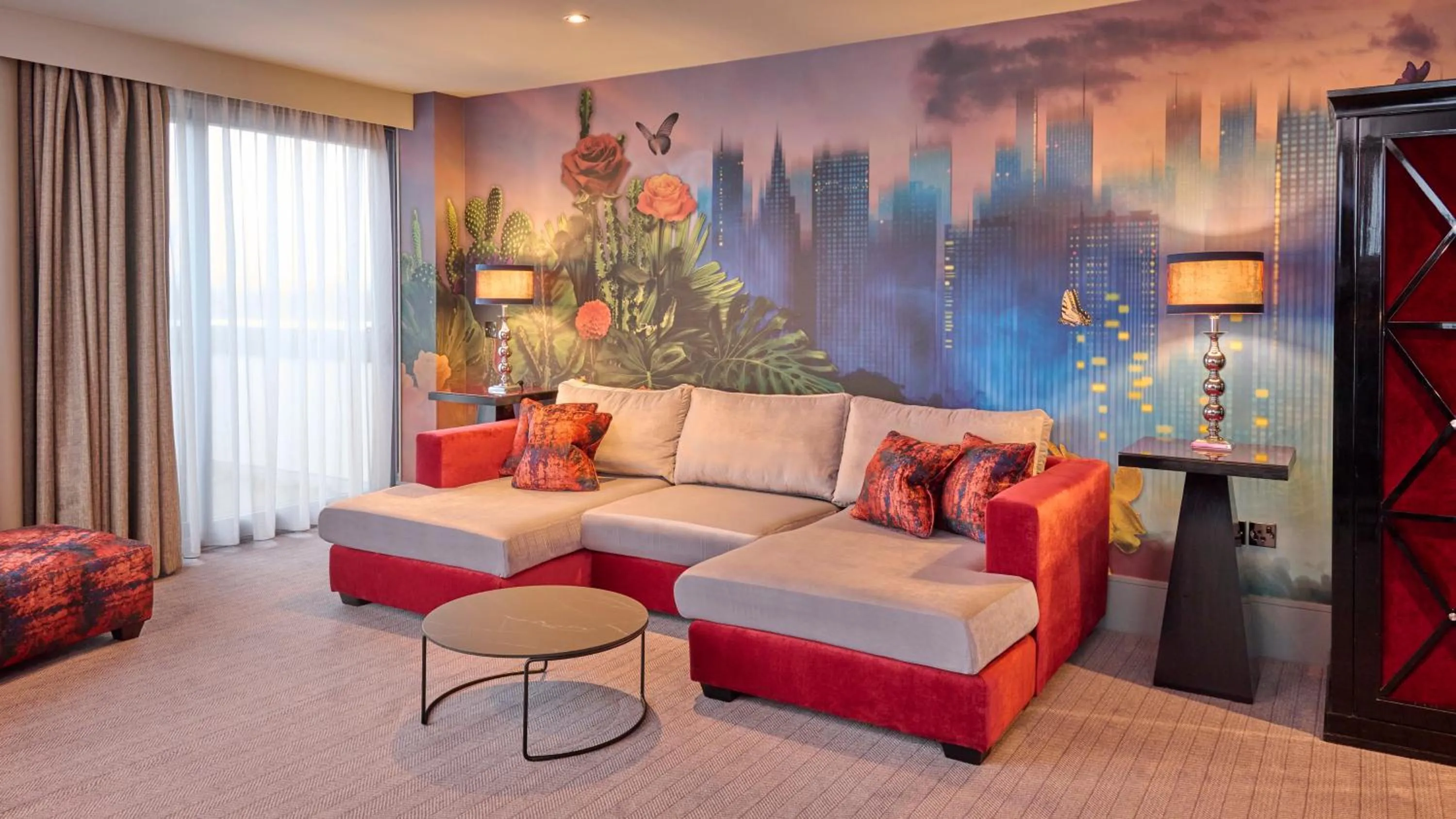 Seating area in Malmaison Aberdeen