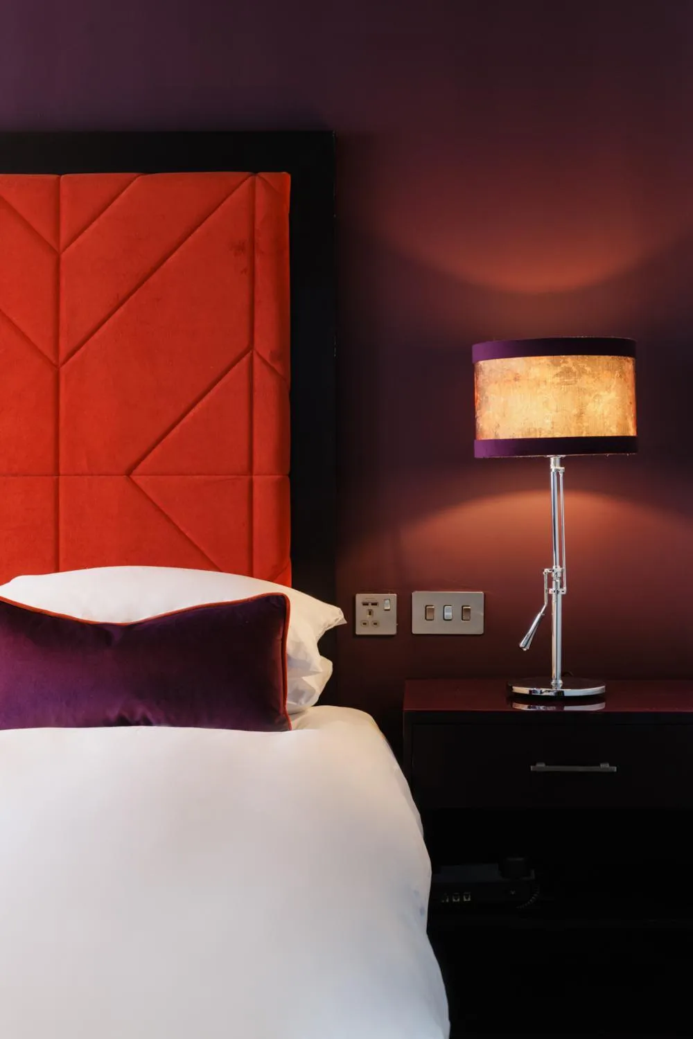 Bedroom, Bed in Malmaison Aberdeen