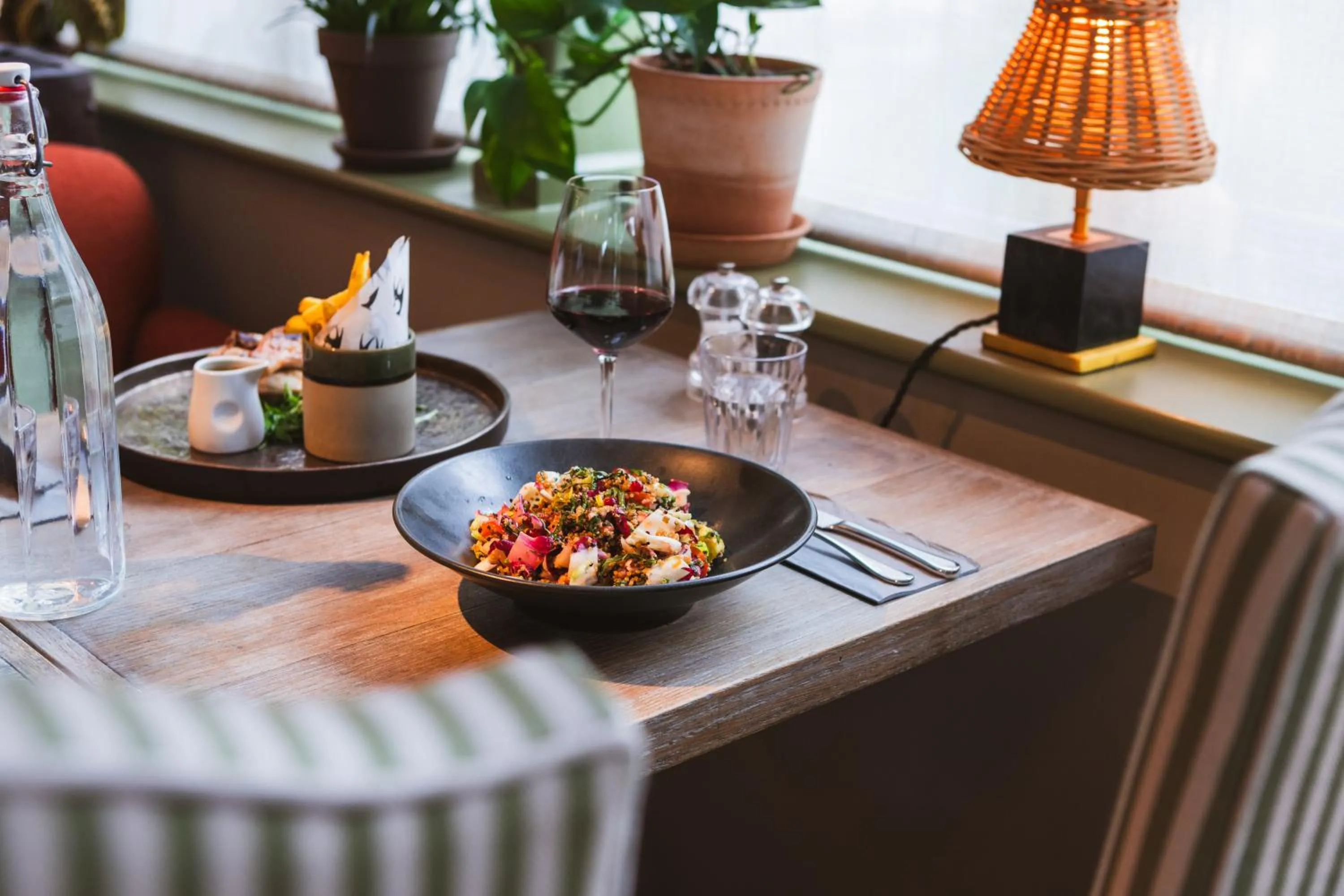 Food and drinks in New Park Manor Hotel