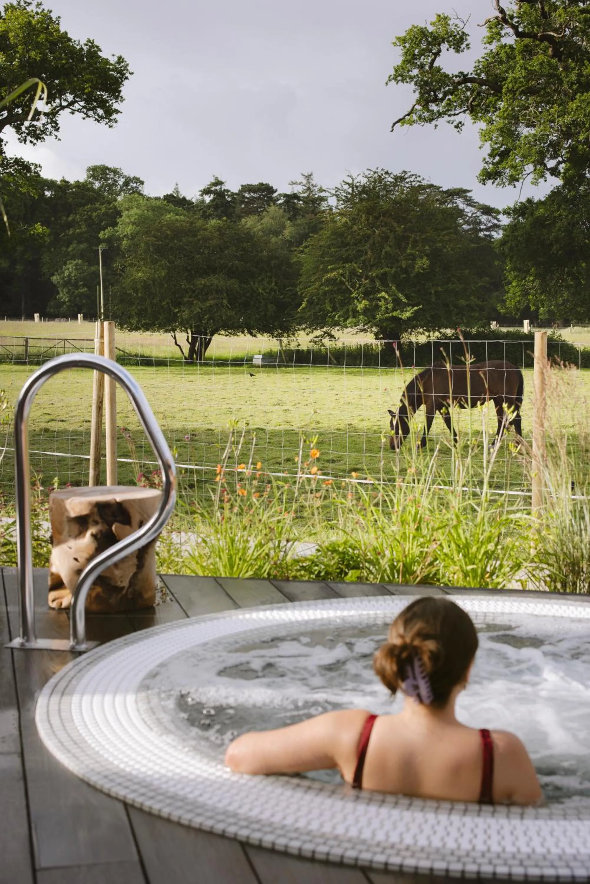 Hot Tub in New Park Manor Hotel