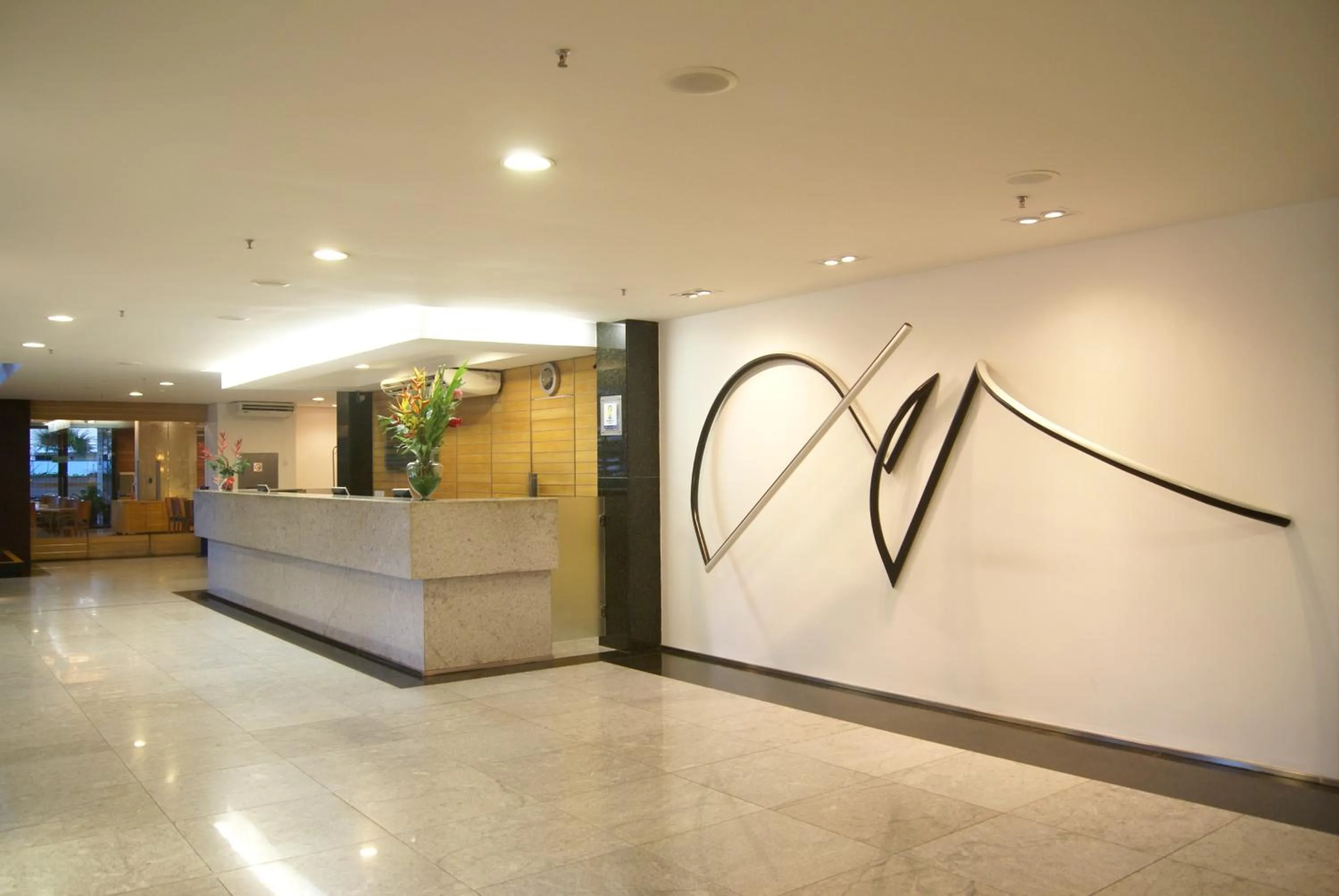 Lobby or reception in Hotel Diogo