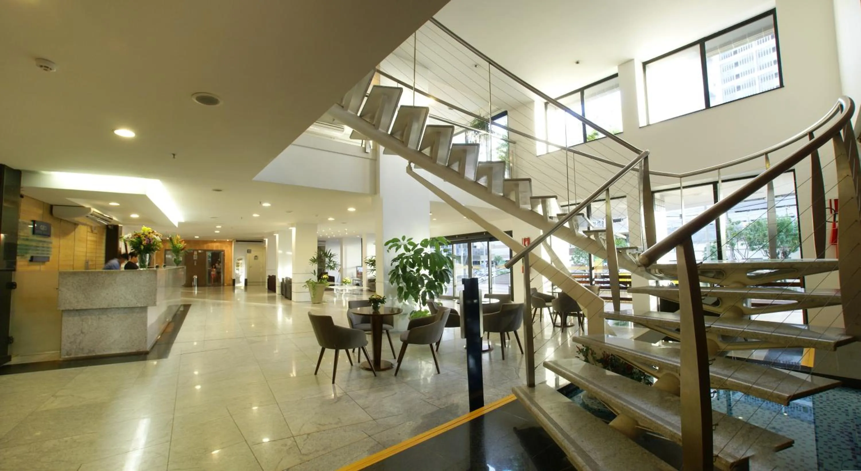 Lobby or reception in Hotel Diogo