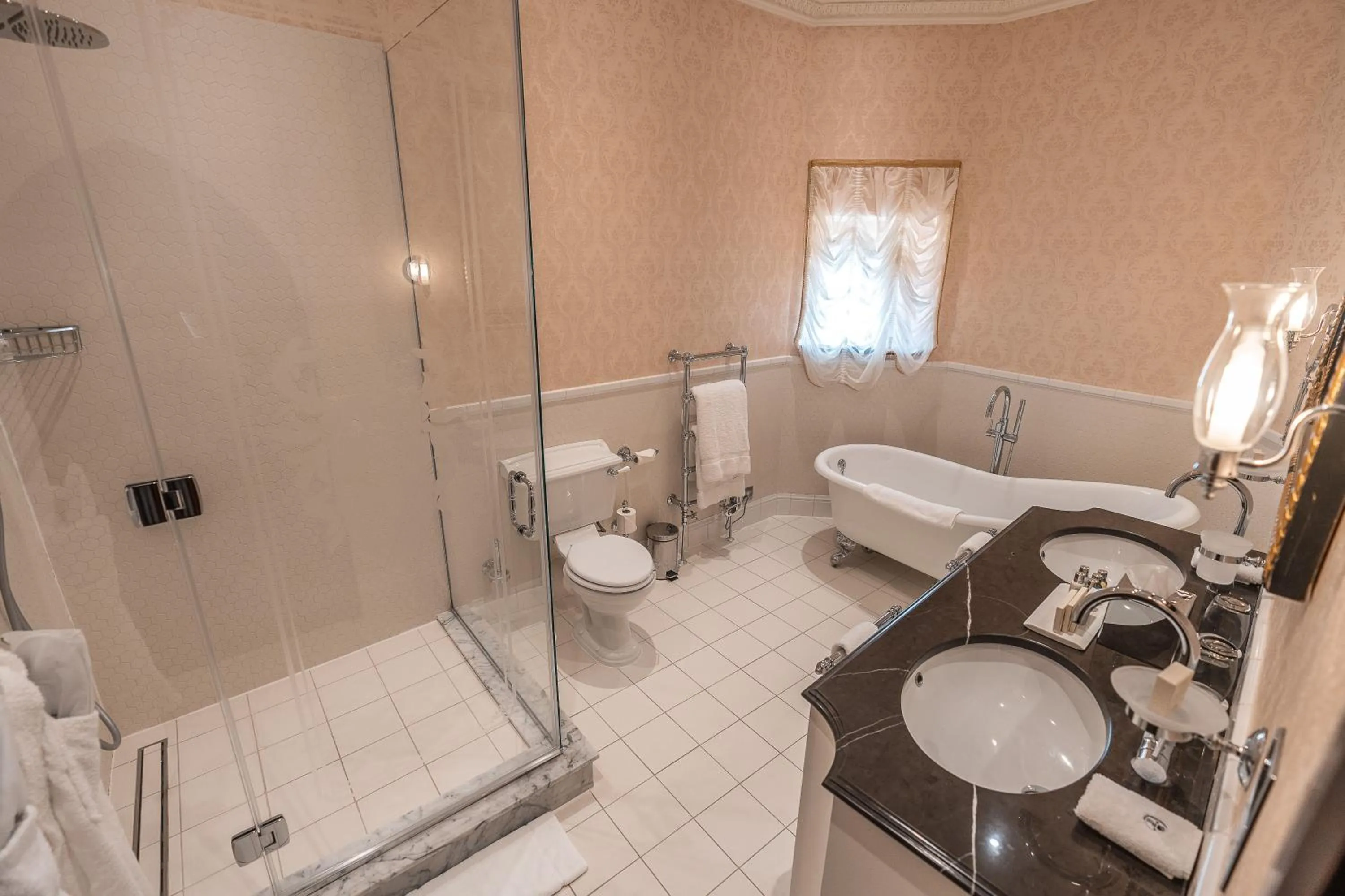 Shower in Thornbury Castle - A Relais & Chateaux Hotel