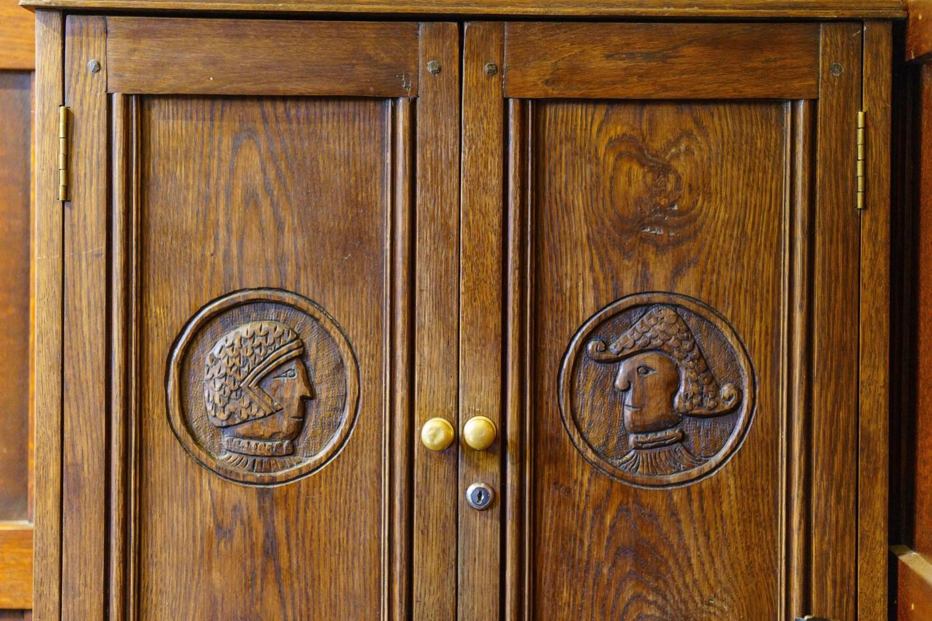 Decorative detail in Thornbury Castle - A Relais & Chateaux Hotel